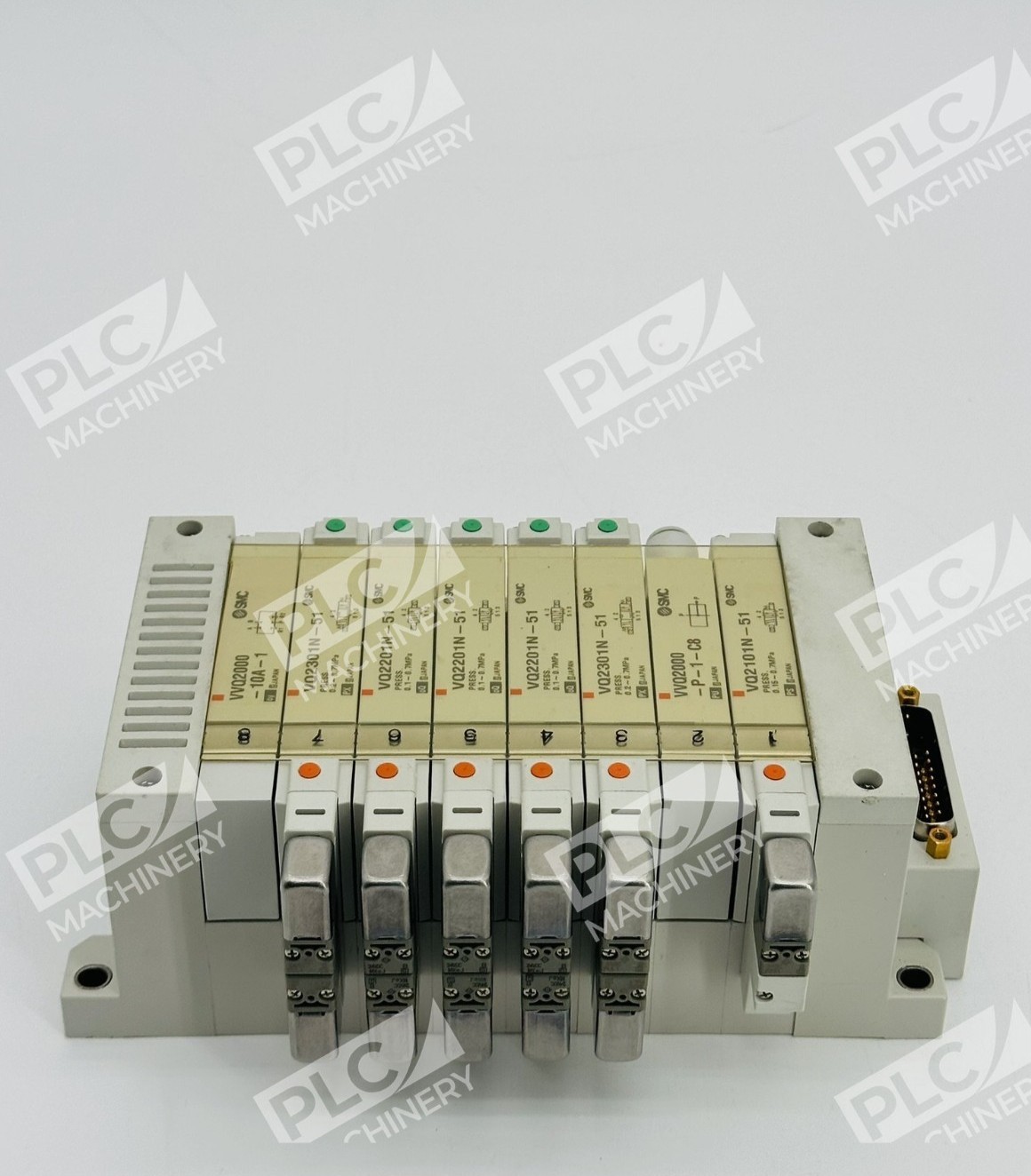 SMC VV5Q21-08-DAN00 Solenoid Valve Manifold Block