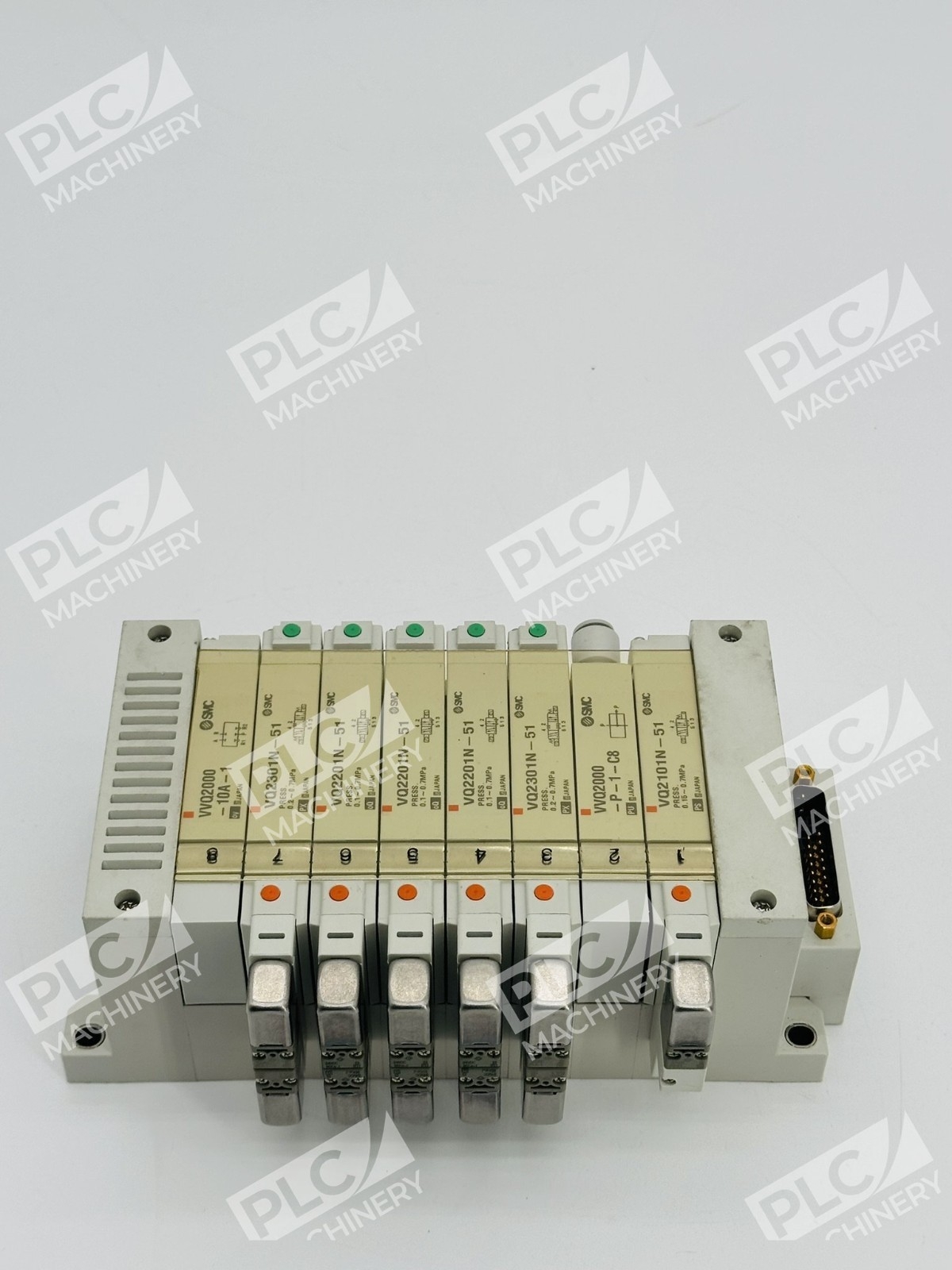 SMC VV5Q21-08-DAN00 Solenoid Valve Manifold Block - Image 2