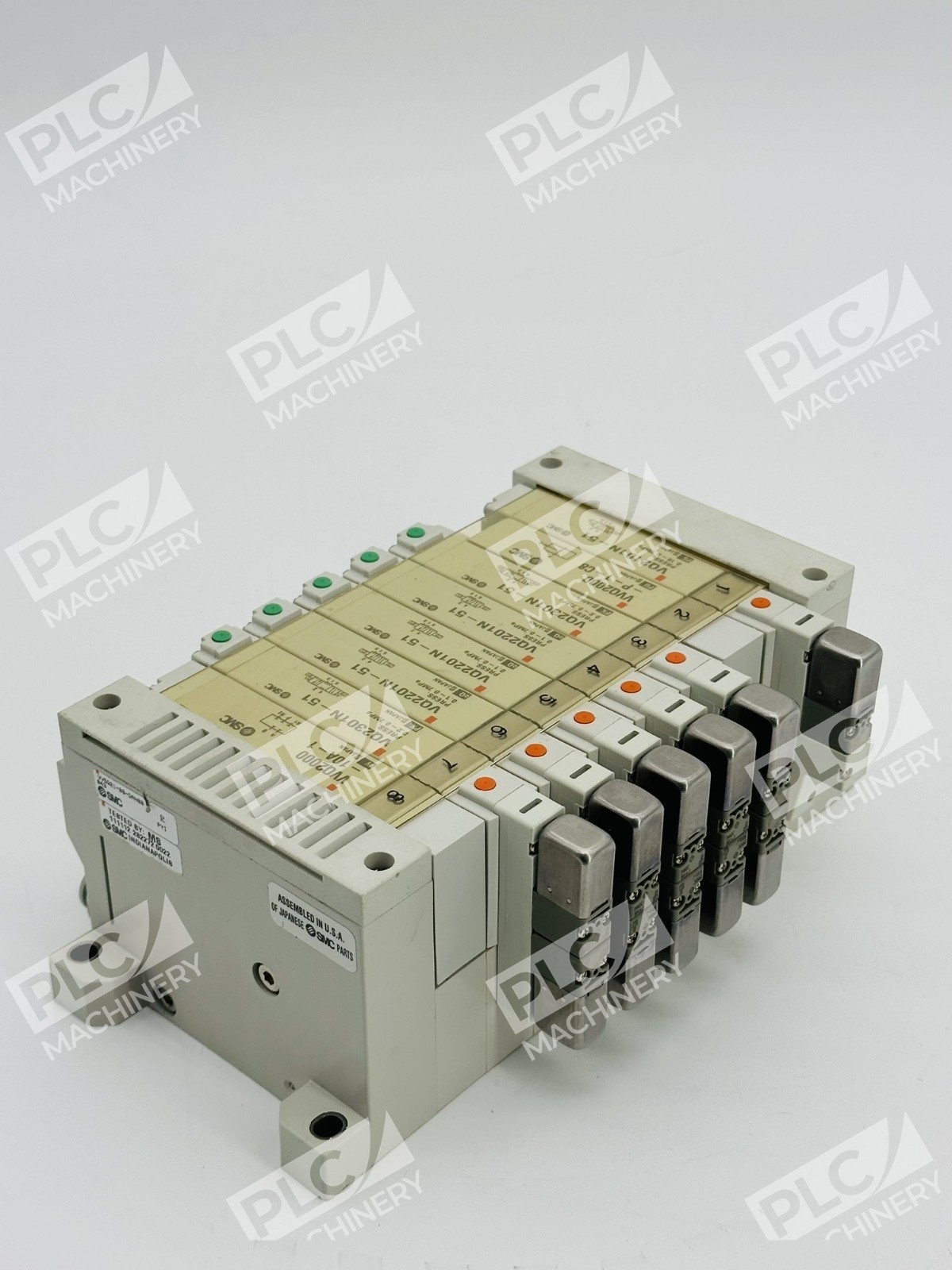 SMC VV5Q21-08-DAN00 Solenoid Valve Manifold Block - Image 3