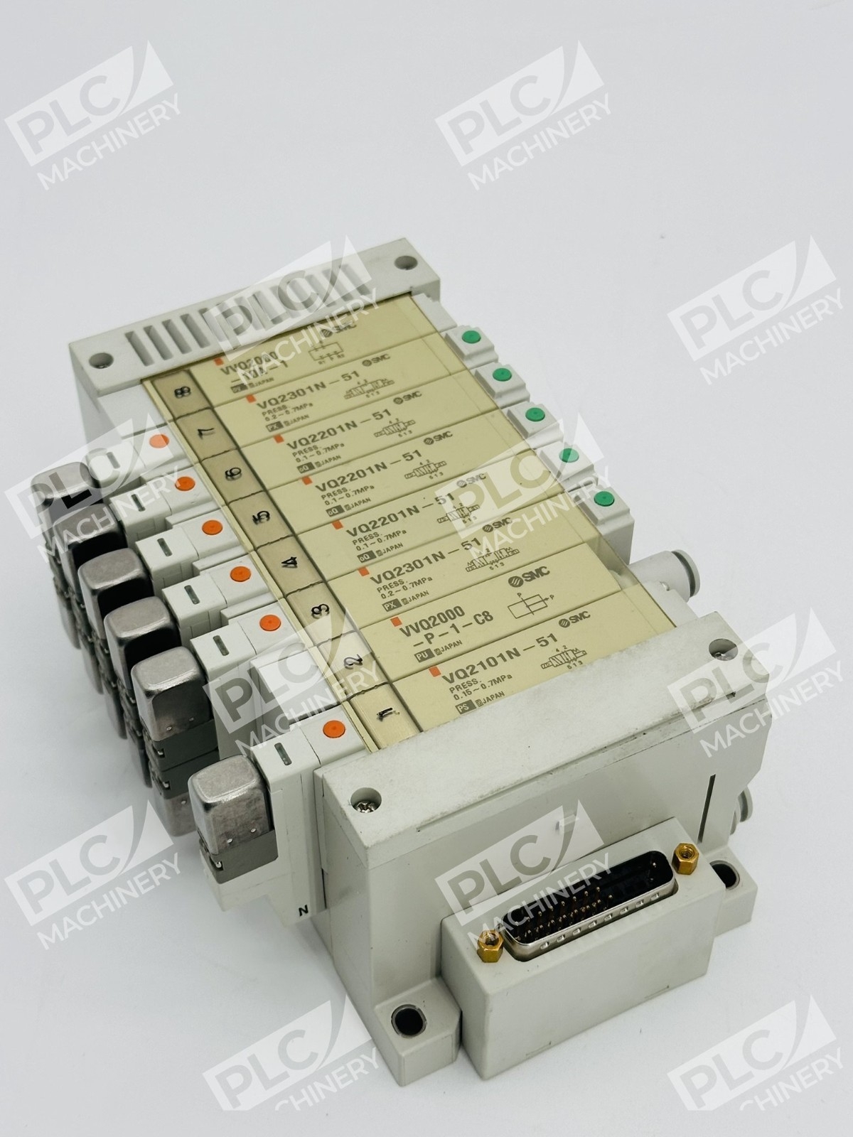 SMC VV5Q21-08-DAN00 Solenoid Valve Manifold Block - Image 5