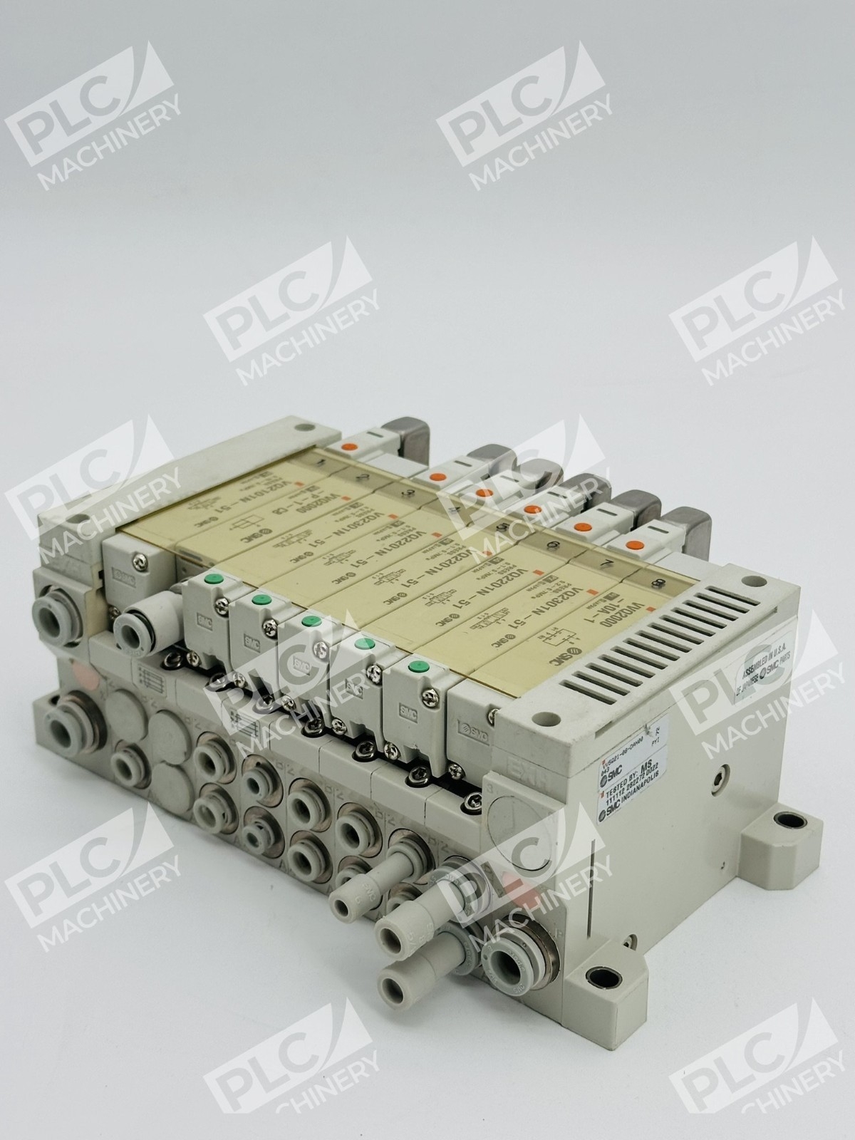 SMC VV5Q21-08-DAN00 Solenoid Valve Manifold Block - Image 7