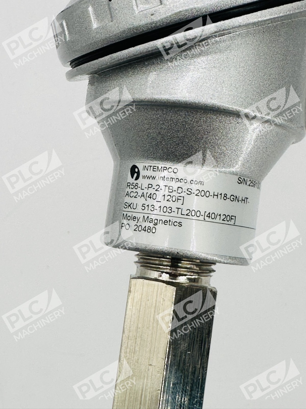 Intempco R56-L-P-2-TB-D-S-200-H18-GN-HT-AC2-A Temperature Sensor 513-103-TL200 - Image 9