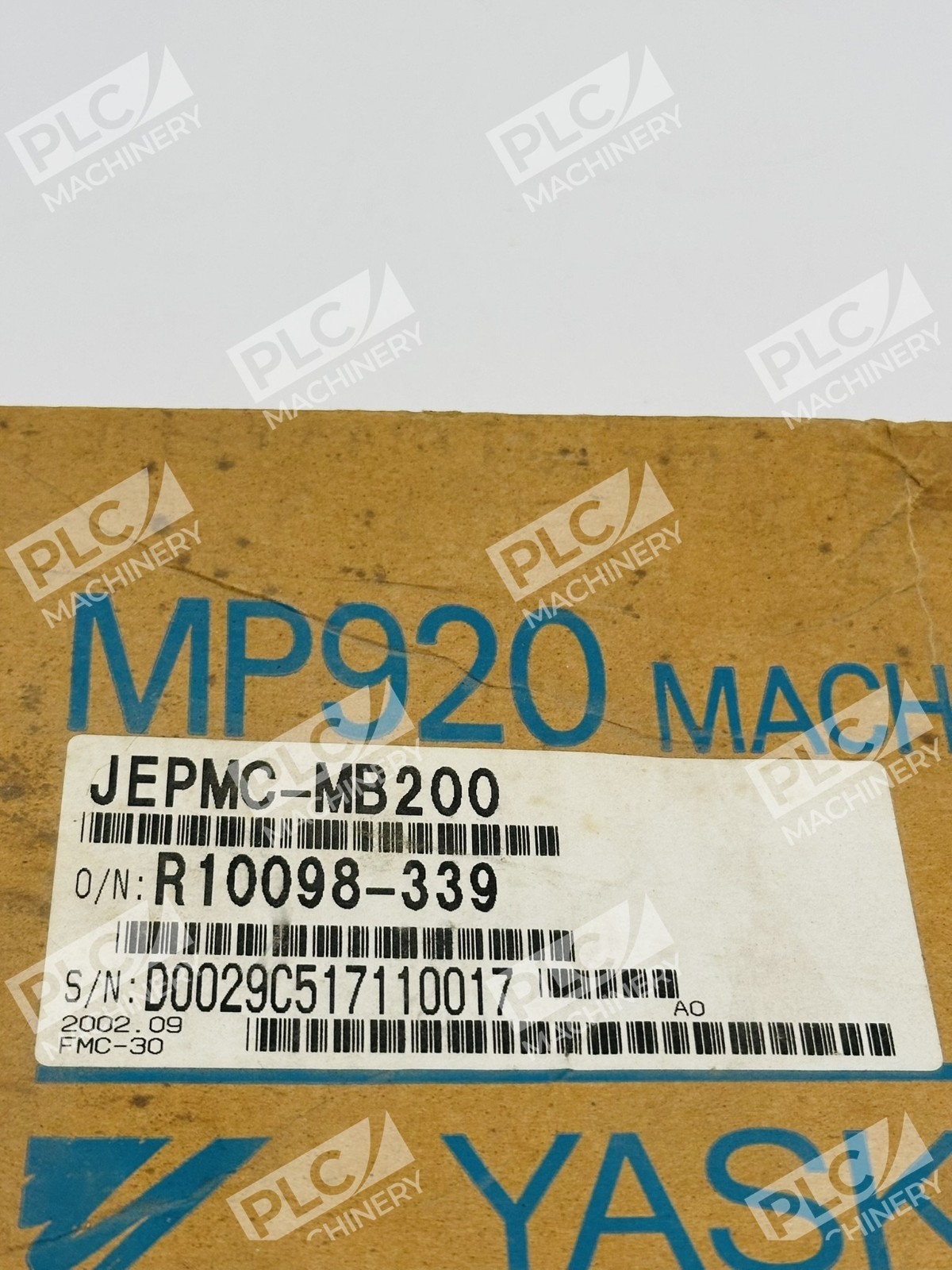 Yaskawa JEPMC-MB210 Mounting Base MP920 Power Supply + 6 Slots Ver. A0 - Image 4