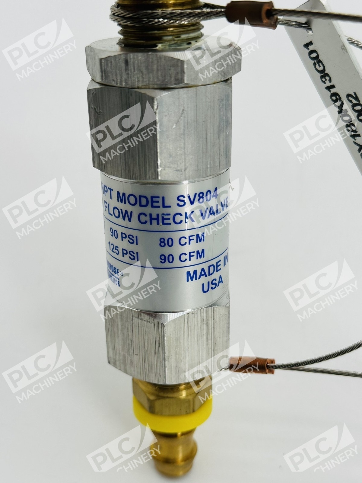 Coilhose Pneumatics SV804 Safety Excess Flow Check Valve 1/2" NPT - Image 8
