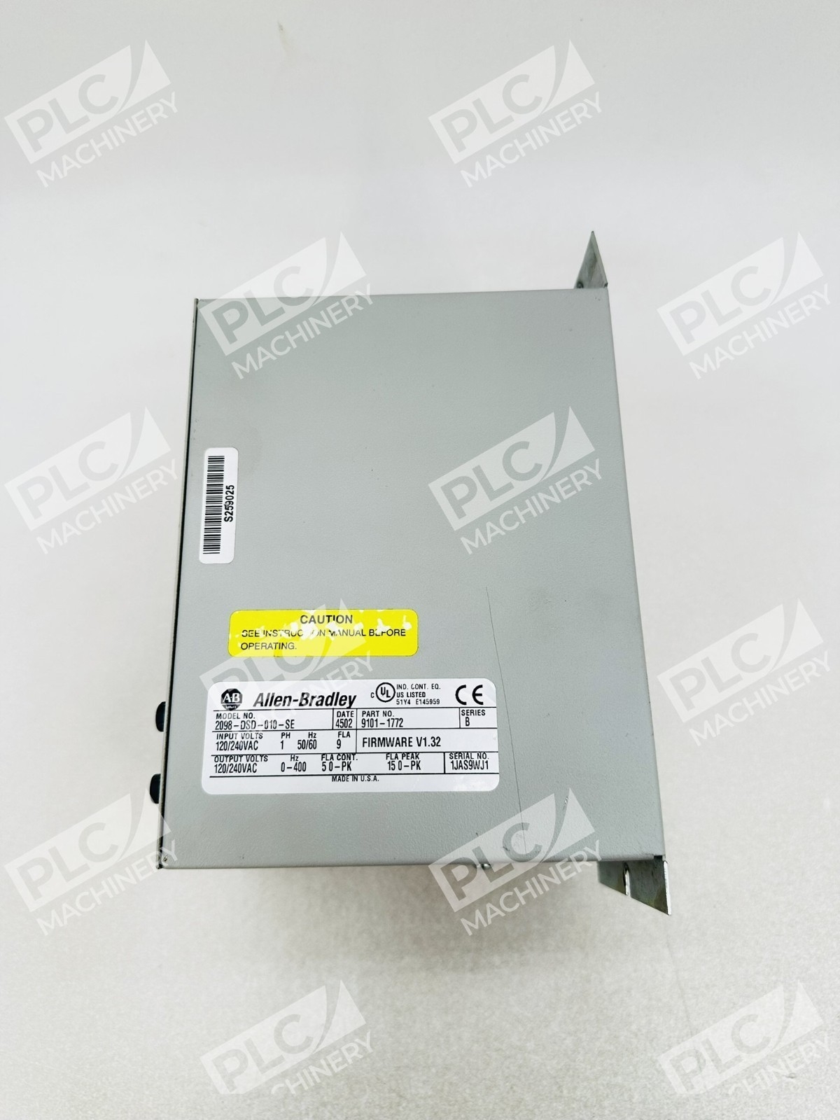 Allen Bradley 2098-DSD-010-SE Series B Ultra3000 Servo Drive - Image 2