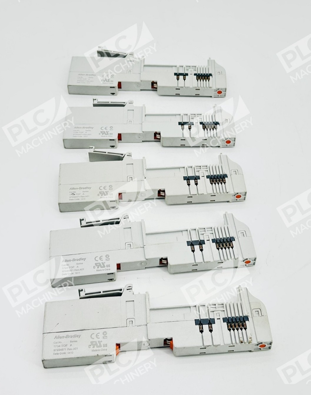 Allen Bradley 1734-TOP Point I/O One-Piece Terminal Base Ser A Lot of 5