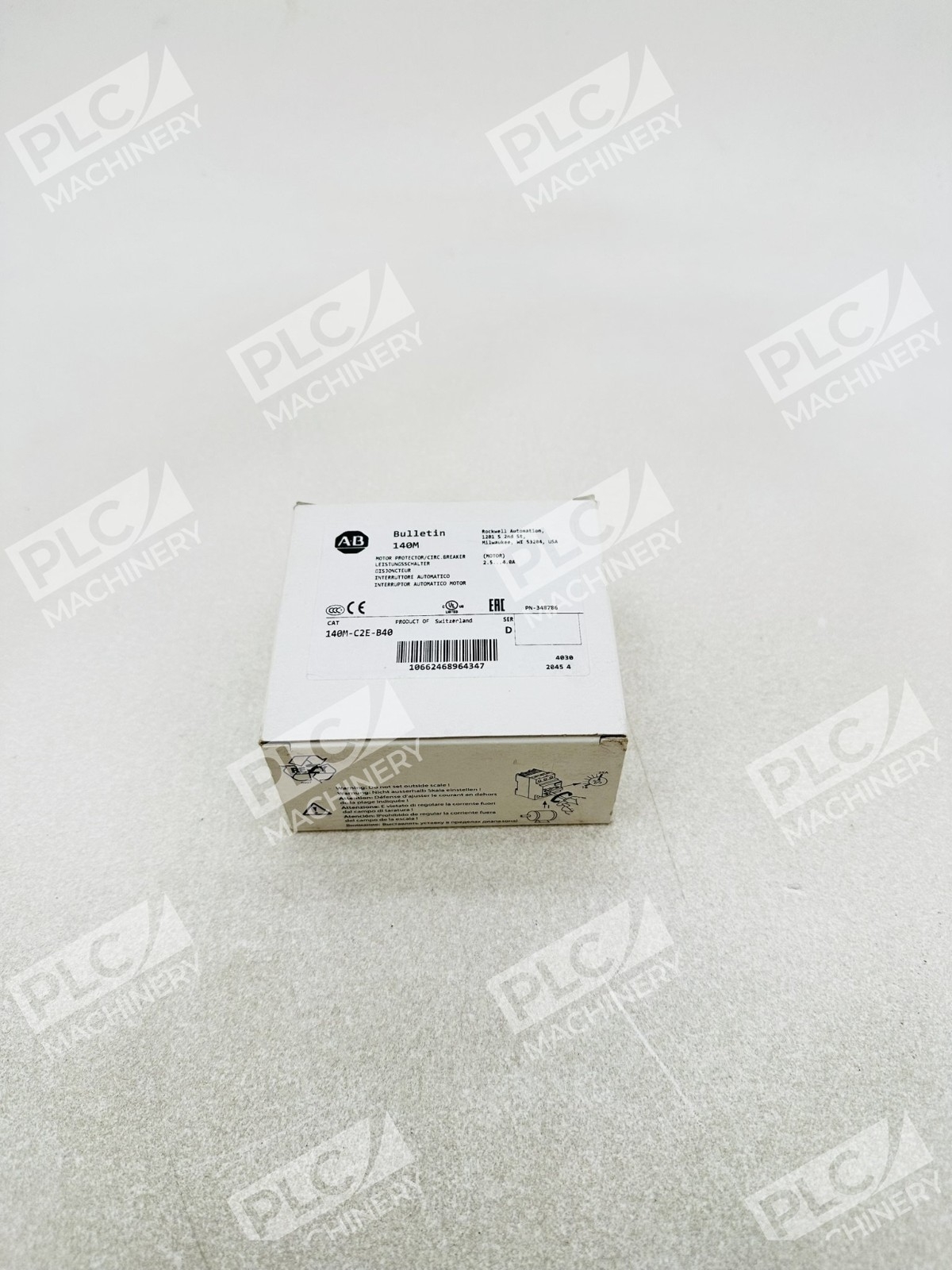 Allen Bradley 140M-C2E-B40 Series D Motor Protector Circuit Breaker - Image 10