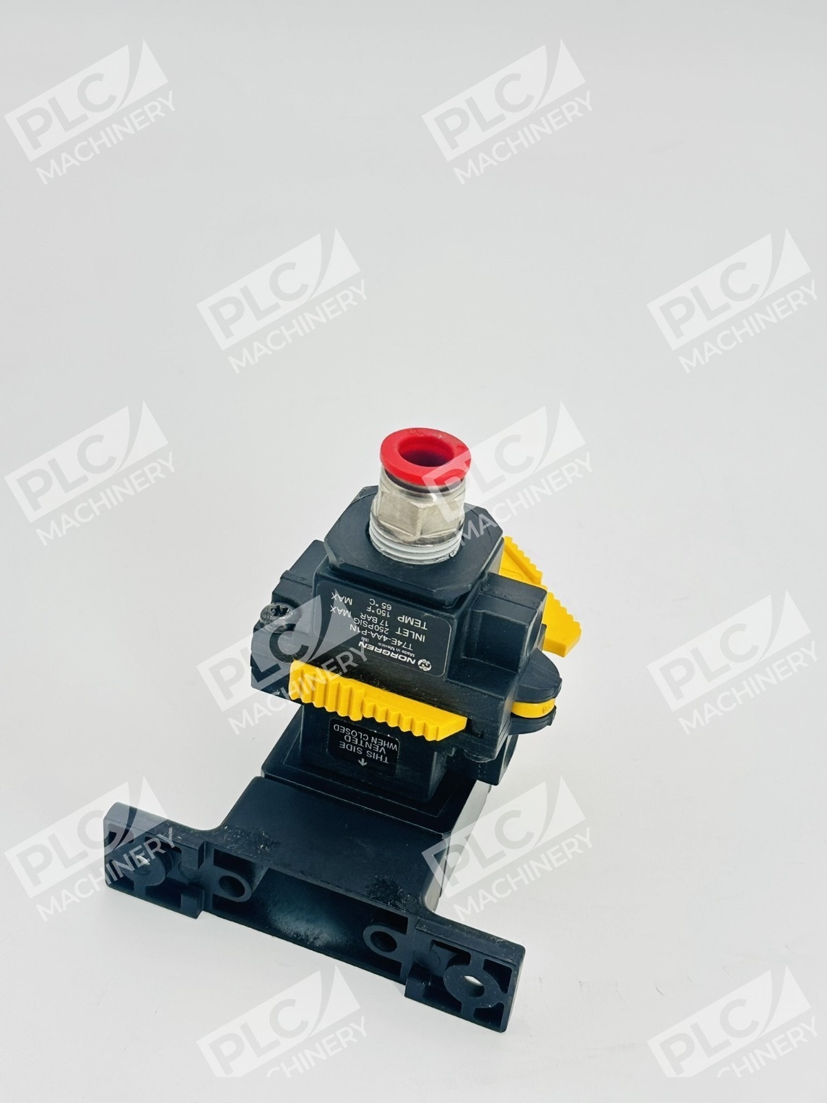 Norgren T74E-4AA-P1N Pneumatic Lockout Shut-Off Valve 250 PSIG Lot of 2 - Image 2