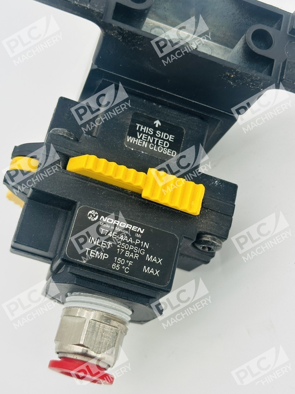 Norgren T74E-4AA-P1N Pneumatic Lockout Shut-Off Valve 250 PSIG Lot of 2 - Image 9