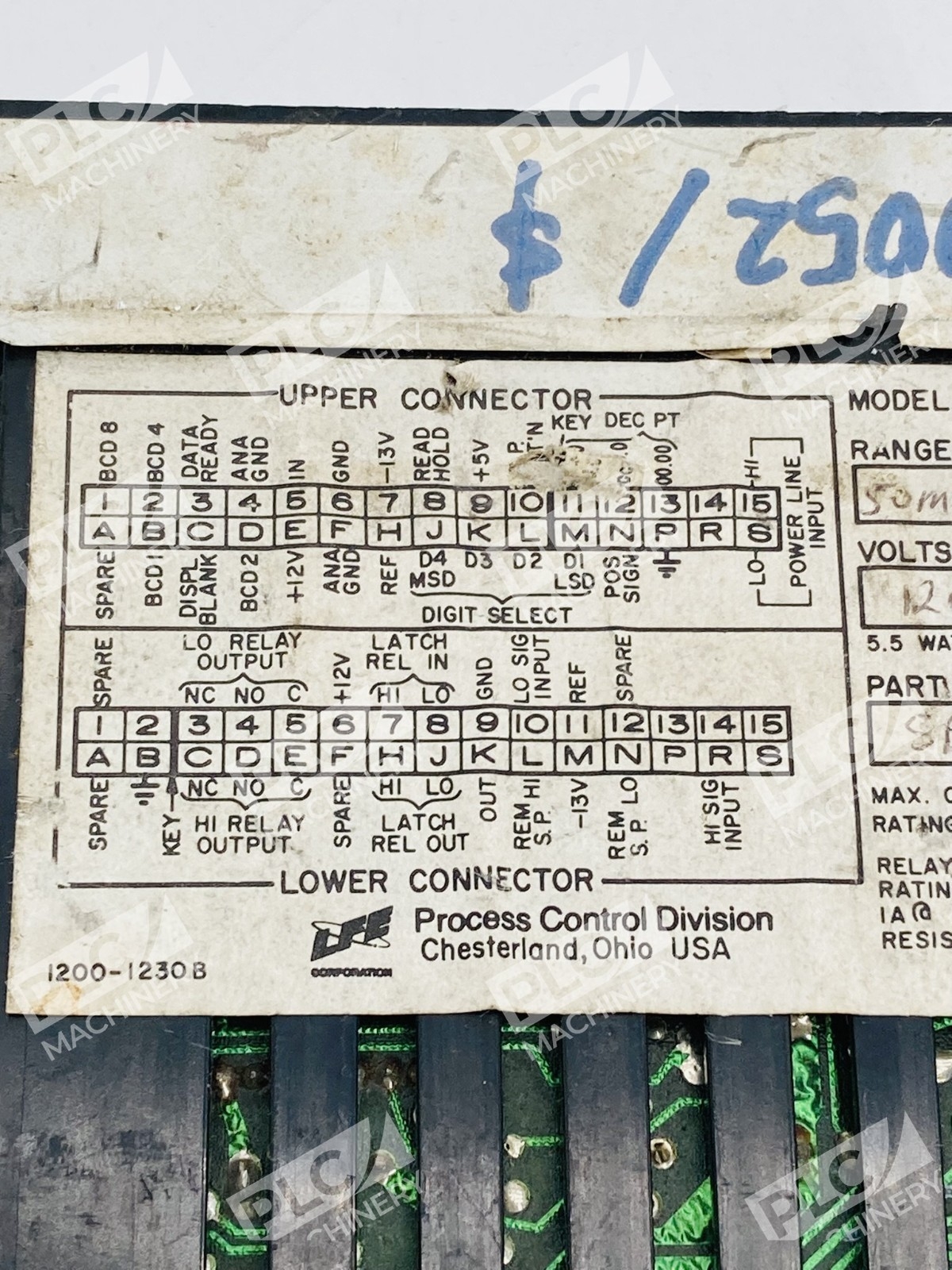 LFE Corporation 4424-K Digital Panel Meter - Image 8