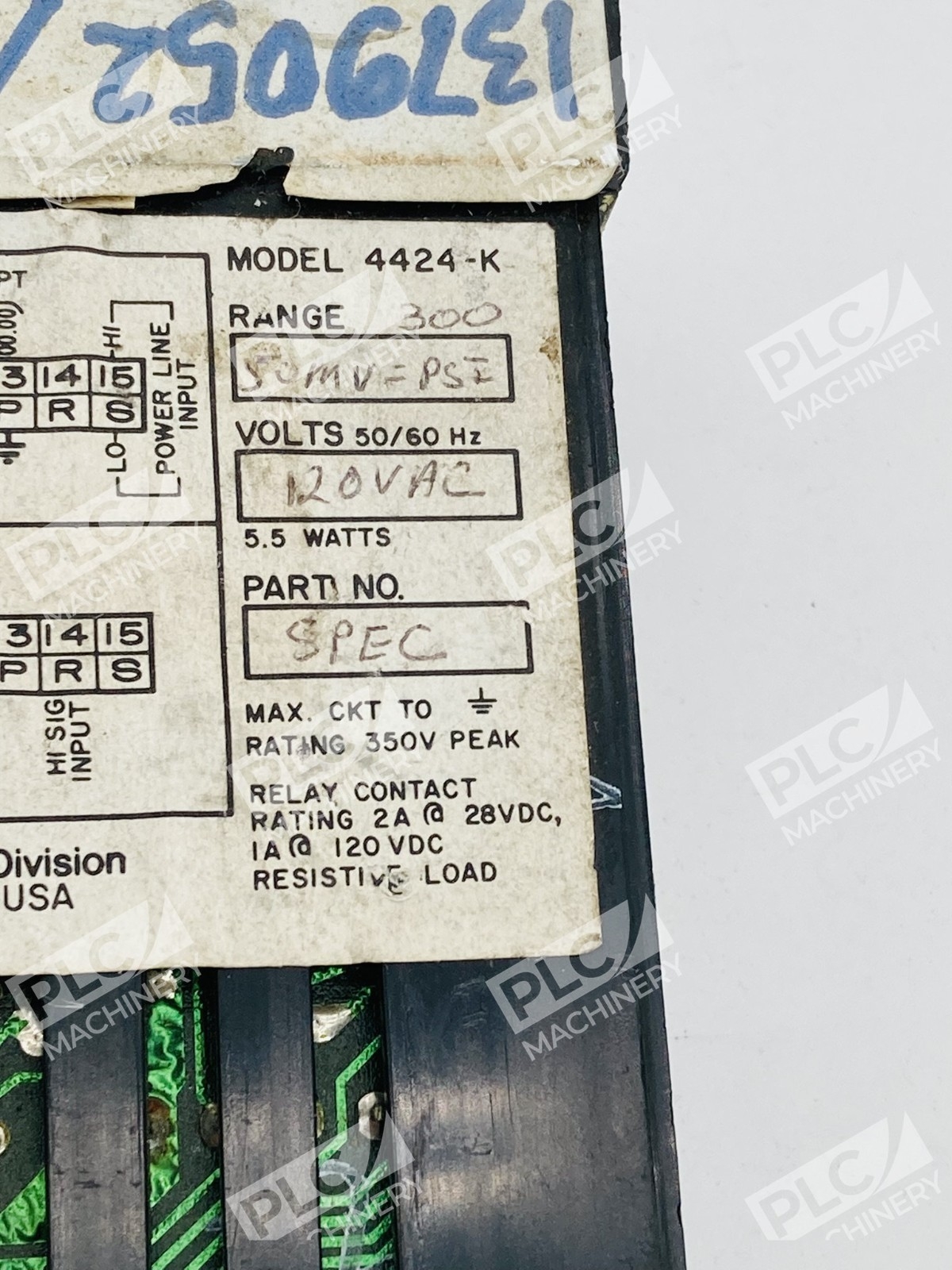 LFE Corporation 4424-K Digital Panel Meter - Image 9
