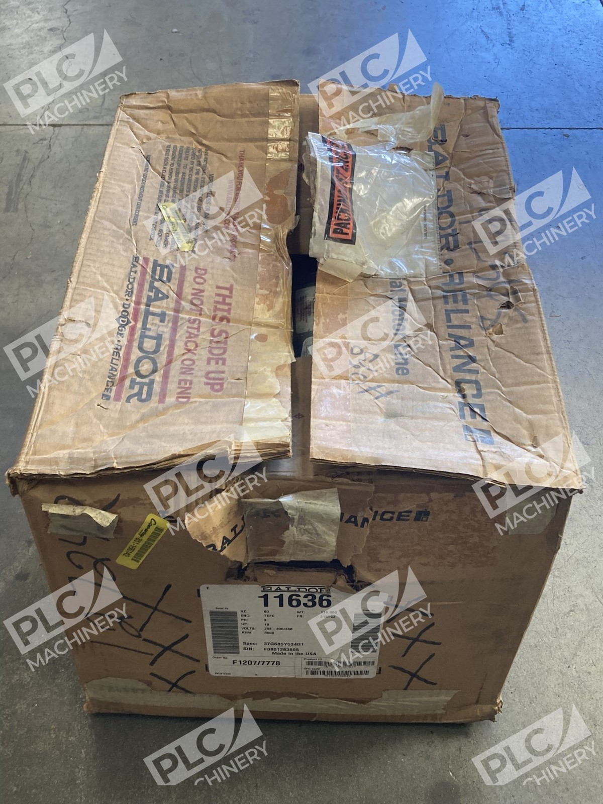 Baldor 37G685Y534G1 Industrial Electric Motor 11636