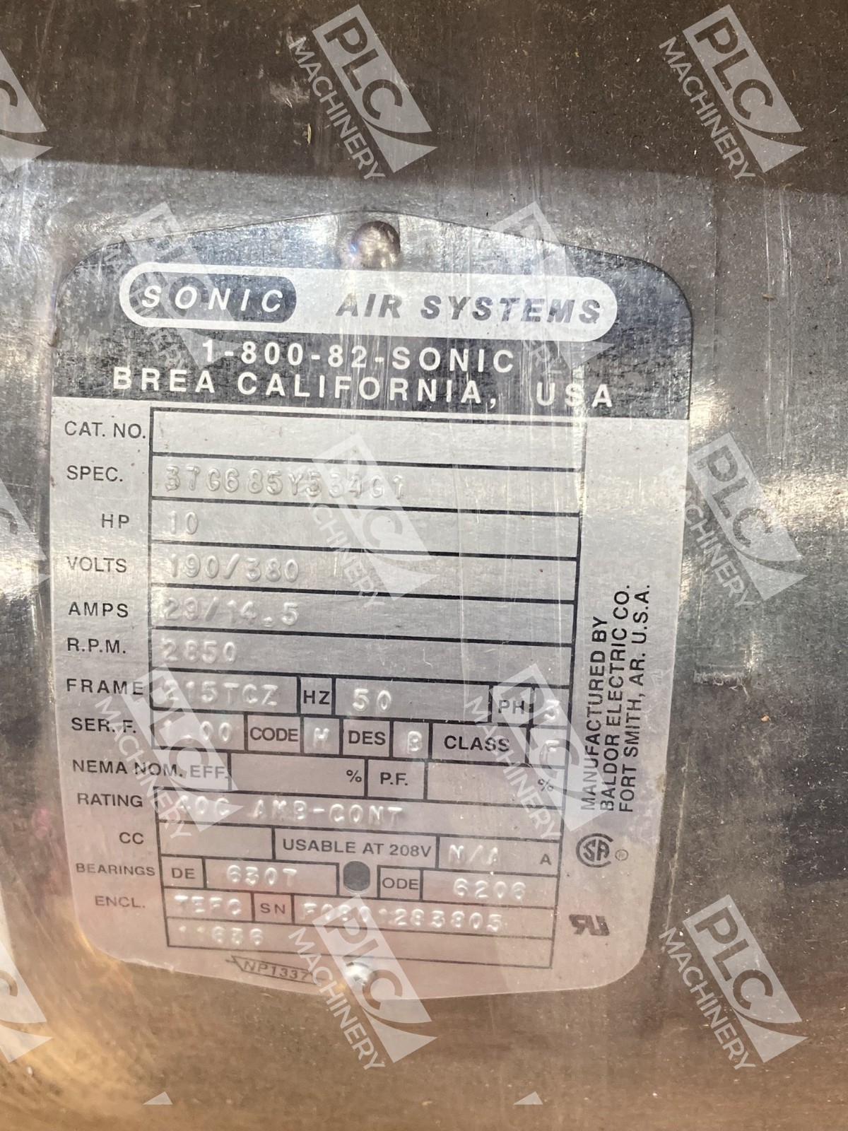 Baldor 37G685Y534G1 Industrial Electric Motor 11636 - Image 6