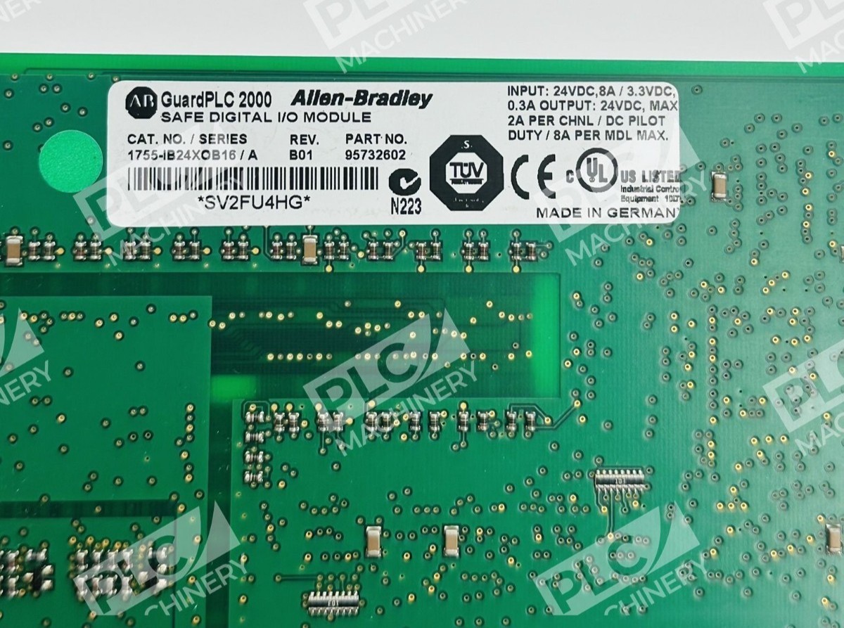 1755-IB24XOB16 Series A - Allen-Bradley - GuardPLC200 Safe Digital I/O Module - Image 2