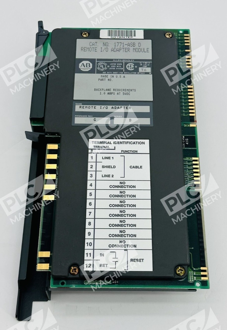 1771-ASB Series D - Allen-Bradley - Remote I/O Adapter Module