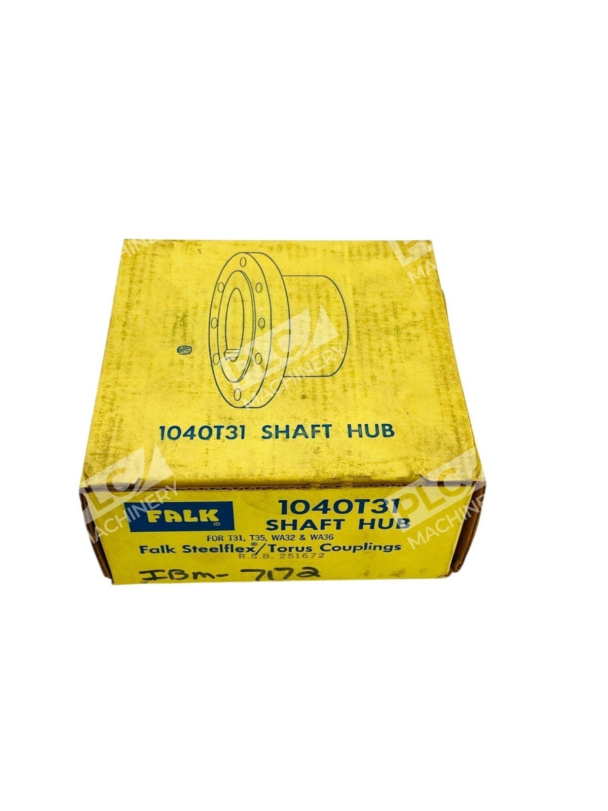 1040T31 - Falk Rexnord - Shaft Hub for T31 T35 WA32 & WA36