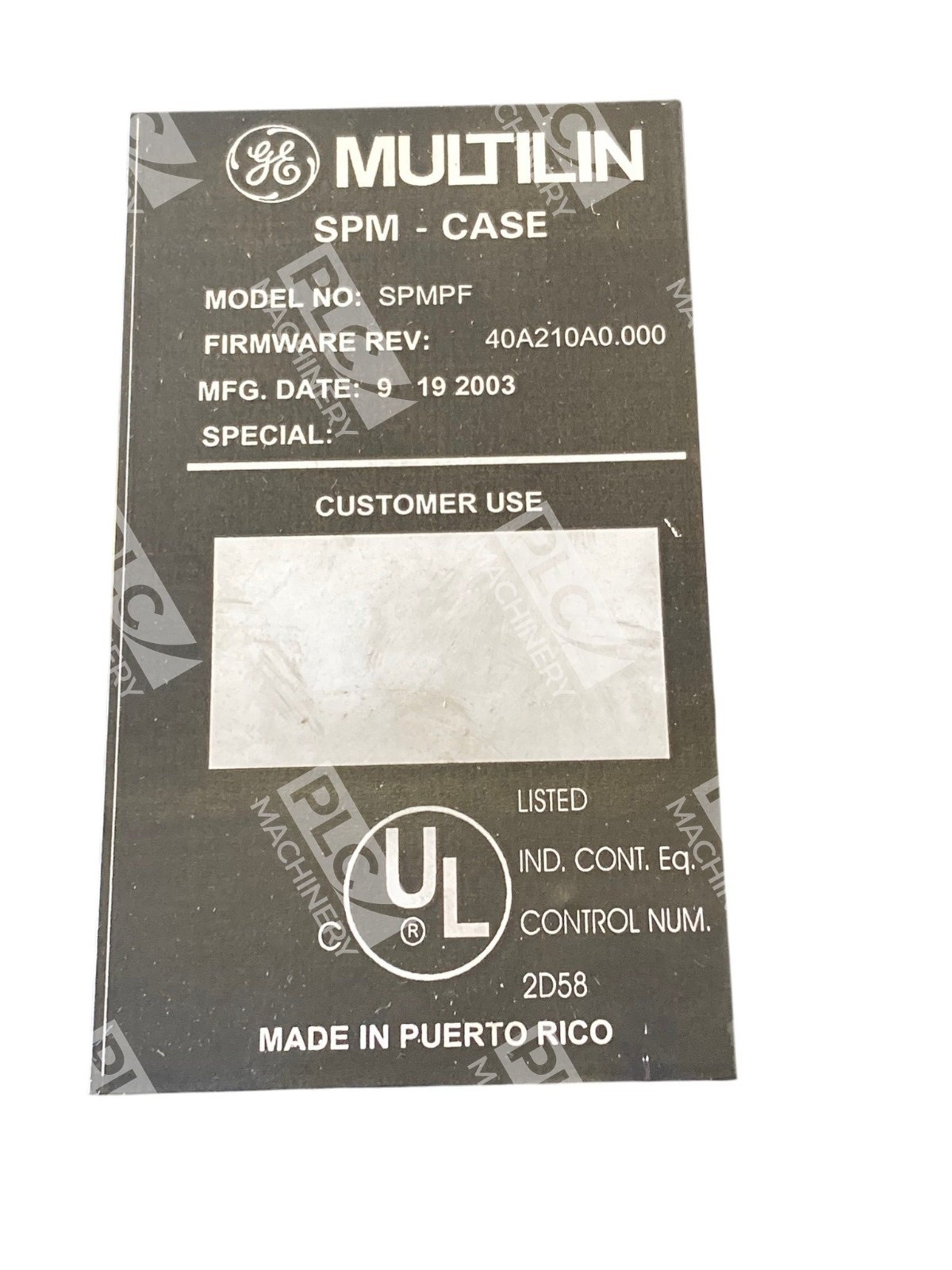 SPM-PF - GE Multilin - Synchronous Motor Protection Relay SPM - Case - Image 8