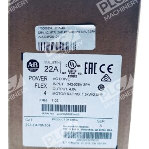 22A-D4P0N104 Series A - Allen-Bradley - PowerFlex 4 4A 342-528V 3PH AC Drive