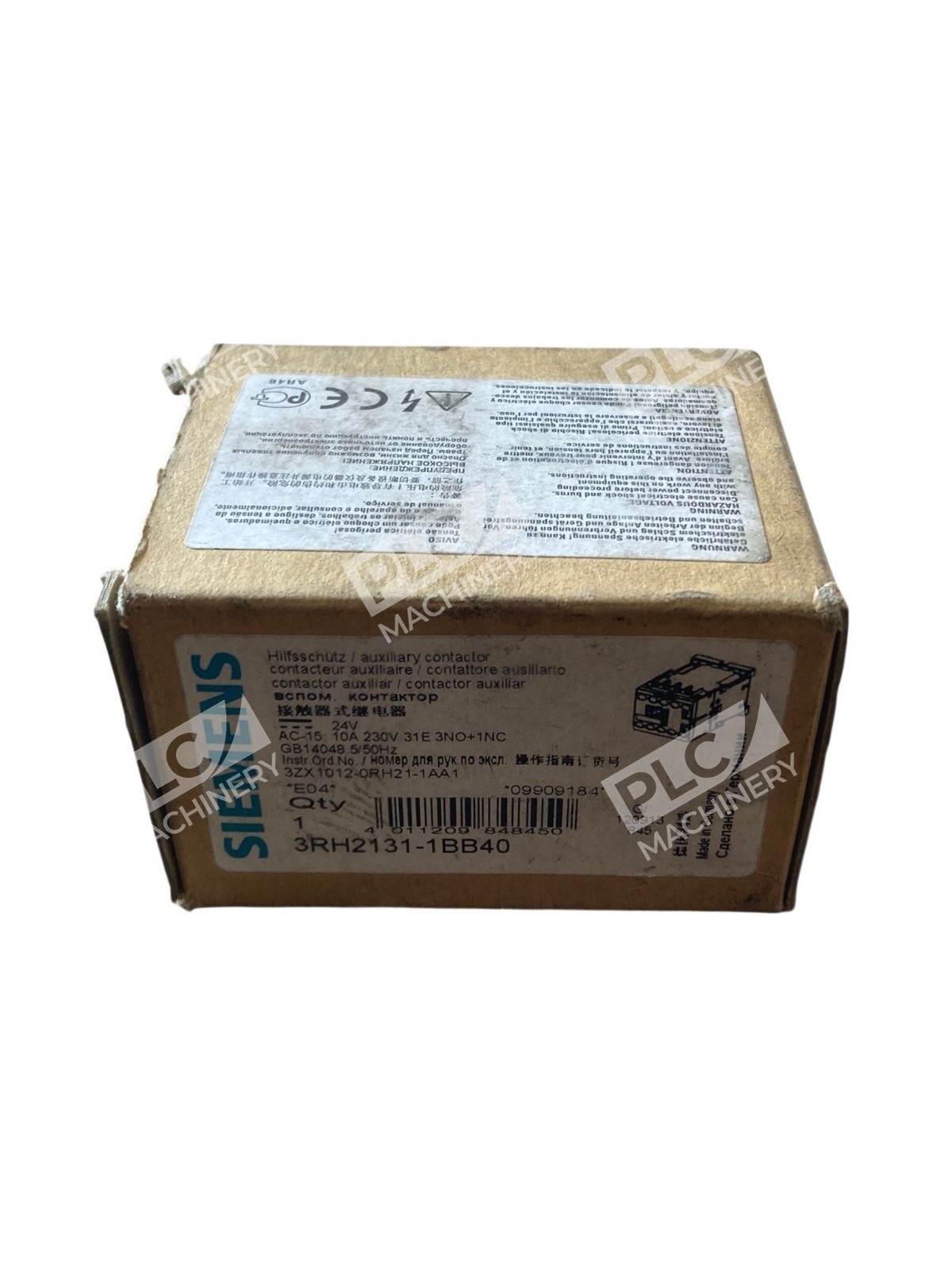 3RH2131-1BB40 Siemens Sirius Auxiliary Contactor Relay