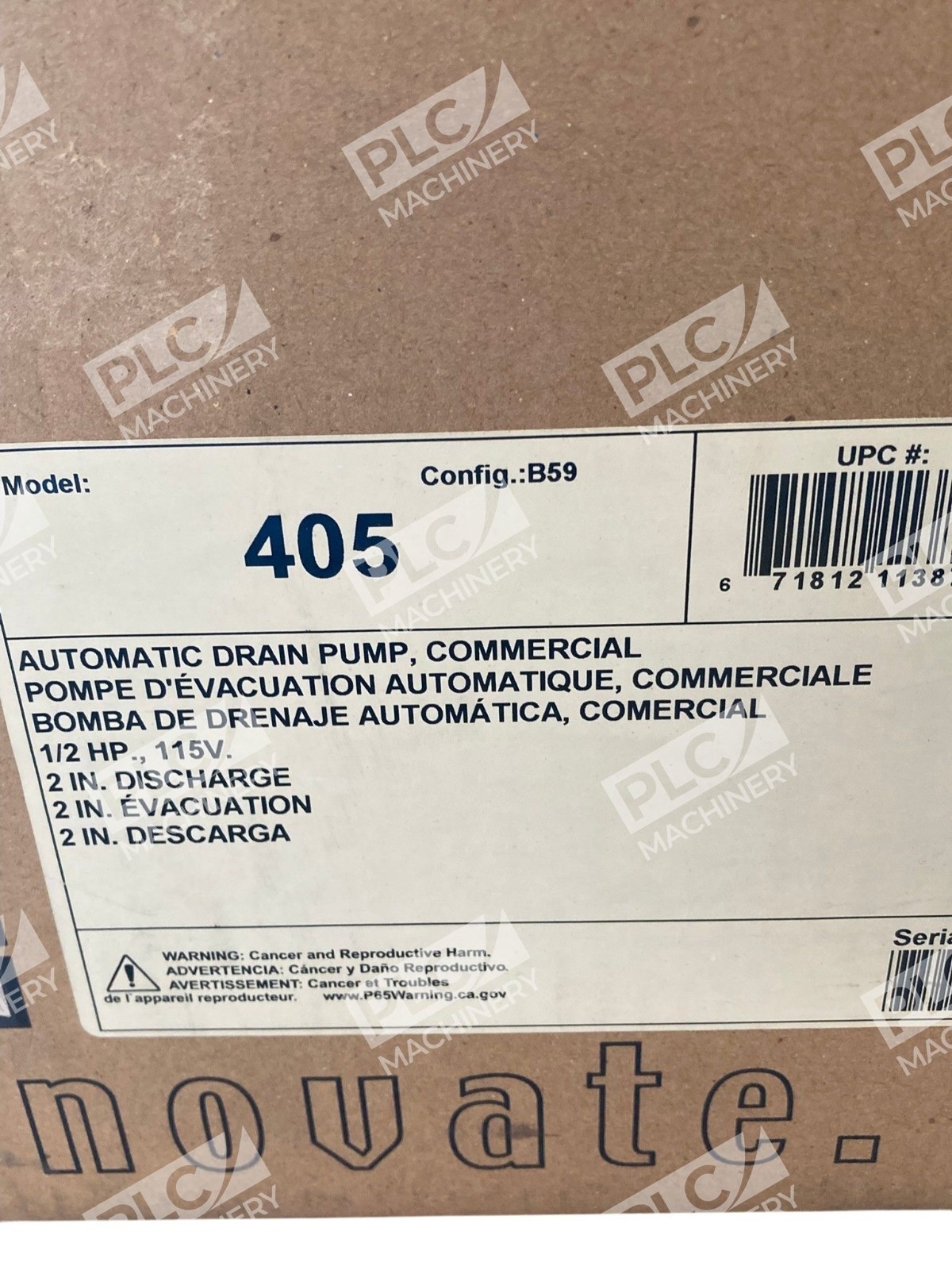 405 - Liberty Pumps - Commercial Drain Pump 1/2HP - Image 4