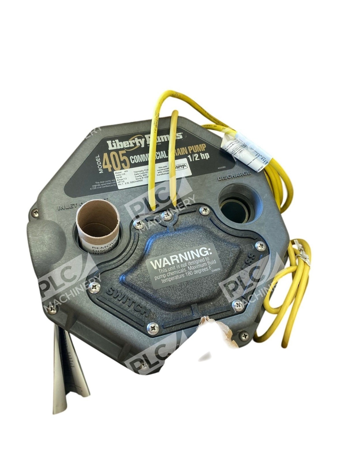 405 - Liberty Pumps - Commercial Drain Pump 1/2HP - Image 5