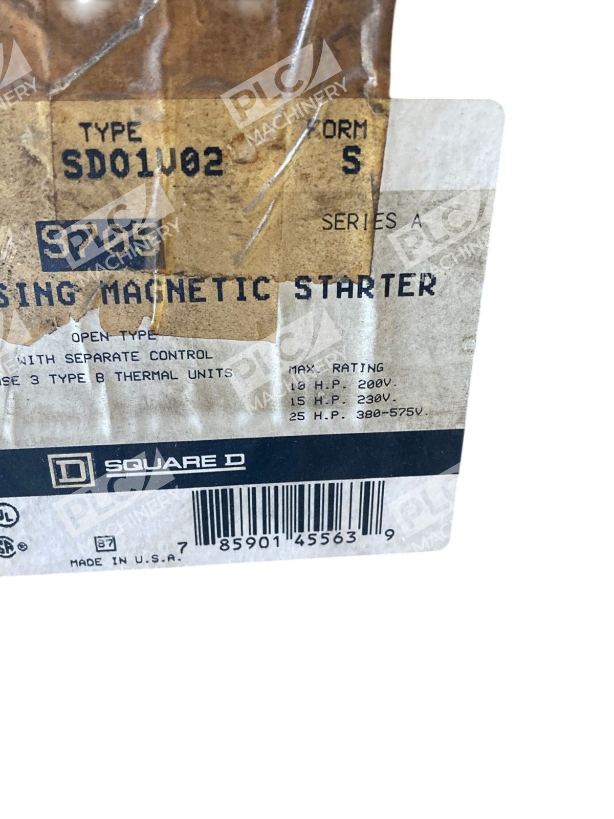8736 SDO1 - Square D - Nema Size 2 Magnetic Contactor - Image 4
