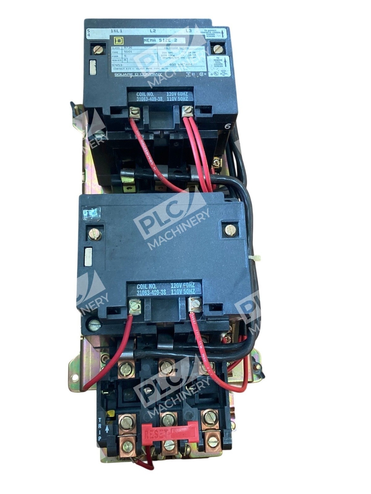 8736 SDO1 - Square D - Nema Size 2 Magnetic Contactor - Image 6
