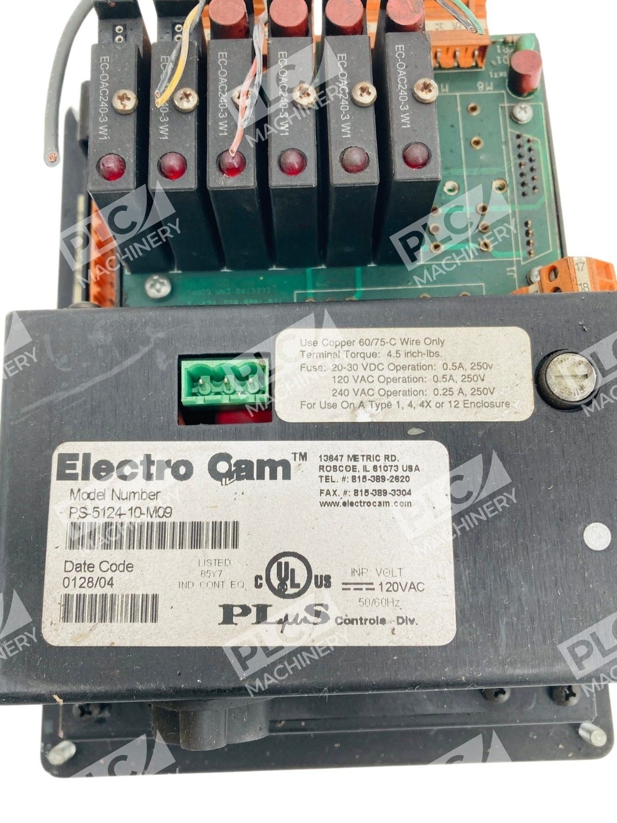 PS-5124-10-M09 - Electro Cam Plus - Programmable Limit Switch - Image 8