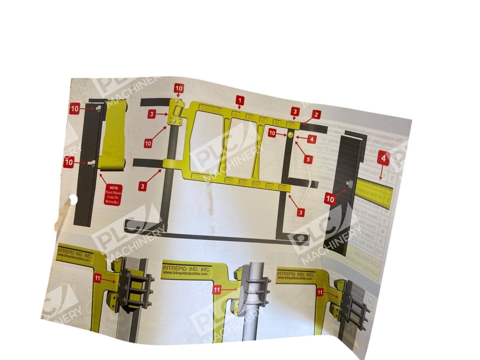 Intrepid Universal UDG-22 Gravity-Closing Double Bar Safety Gate Box of 2 - Image 4