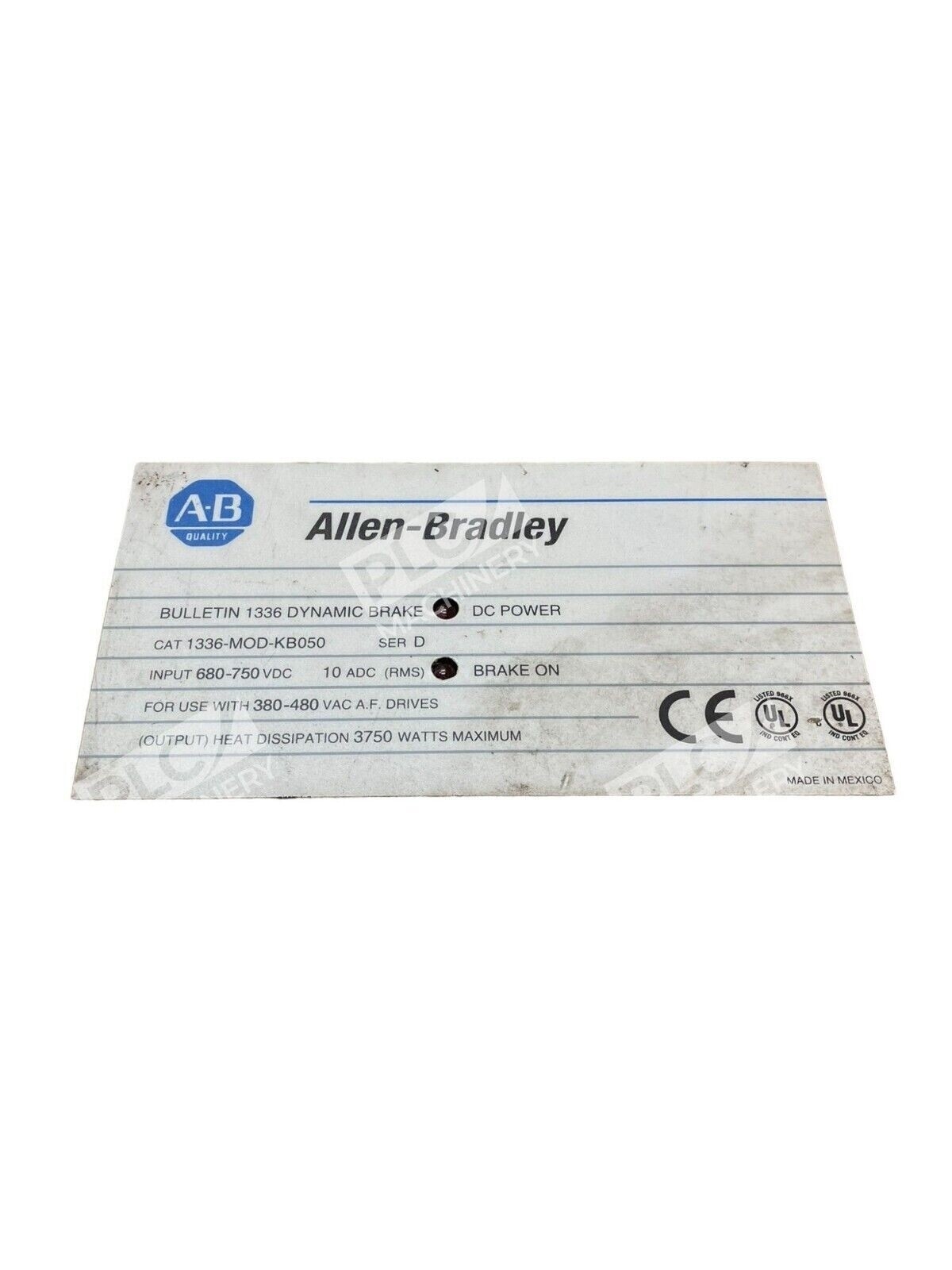 Allen Bradley 1336-MOD-KB050 Series D Dynamic Brake - Image 2