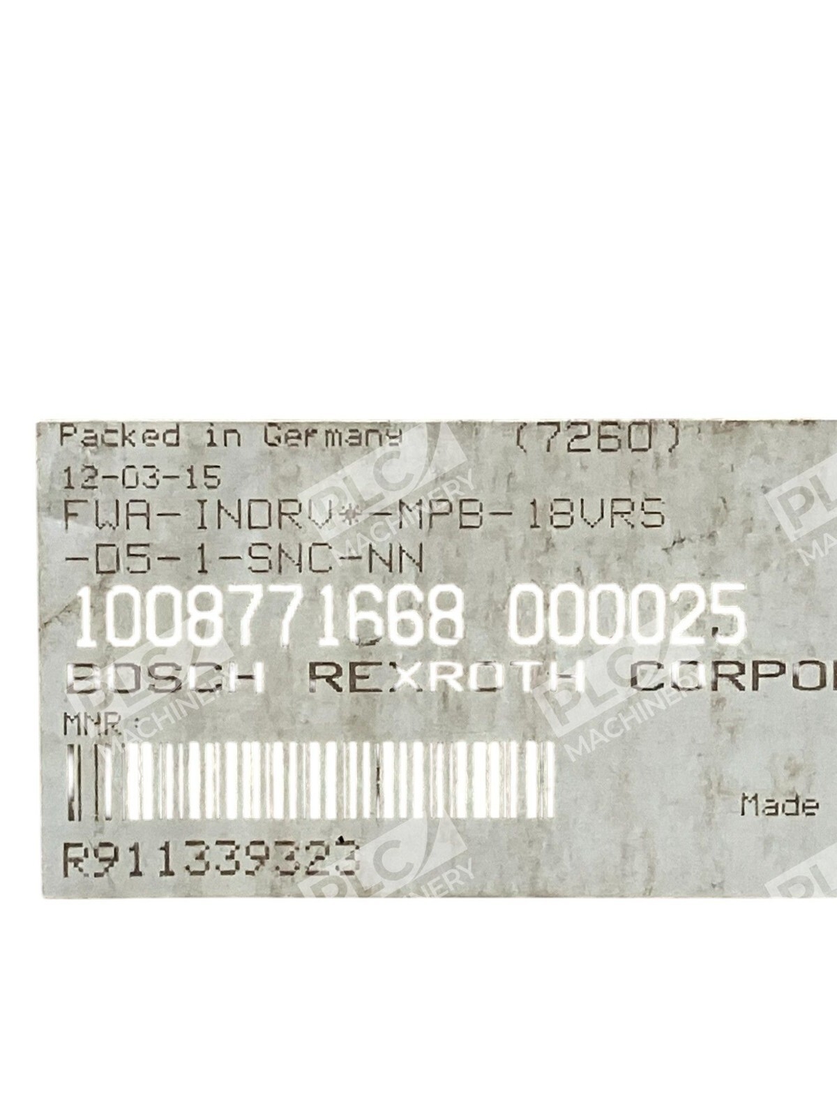 Rexroth Bosch Group R911369140 KSM02.1B-071C-24N-S1-HP0-ET-L3-D7-NN-FW - Image 4