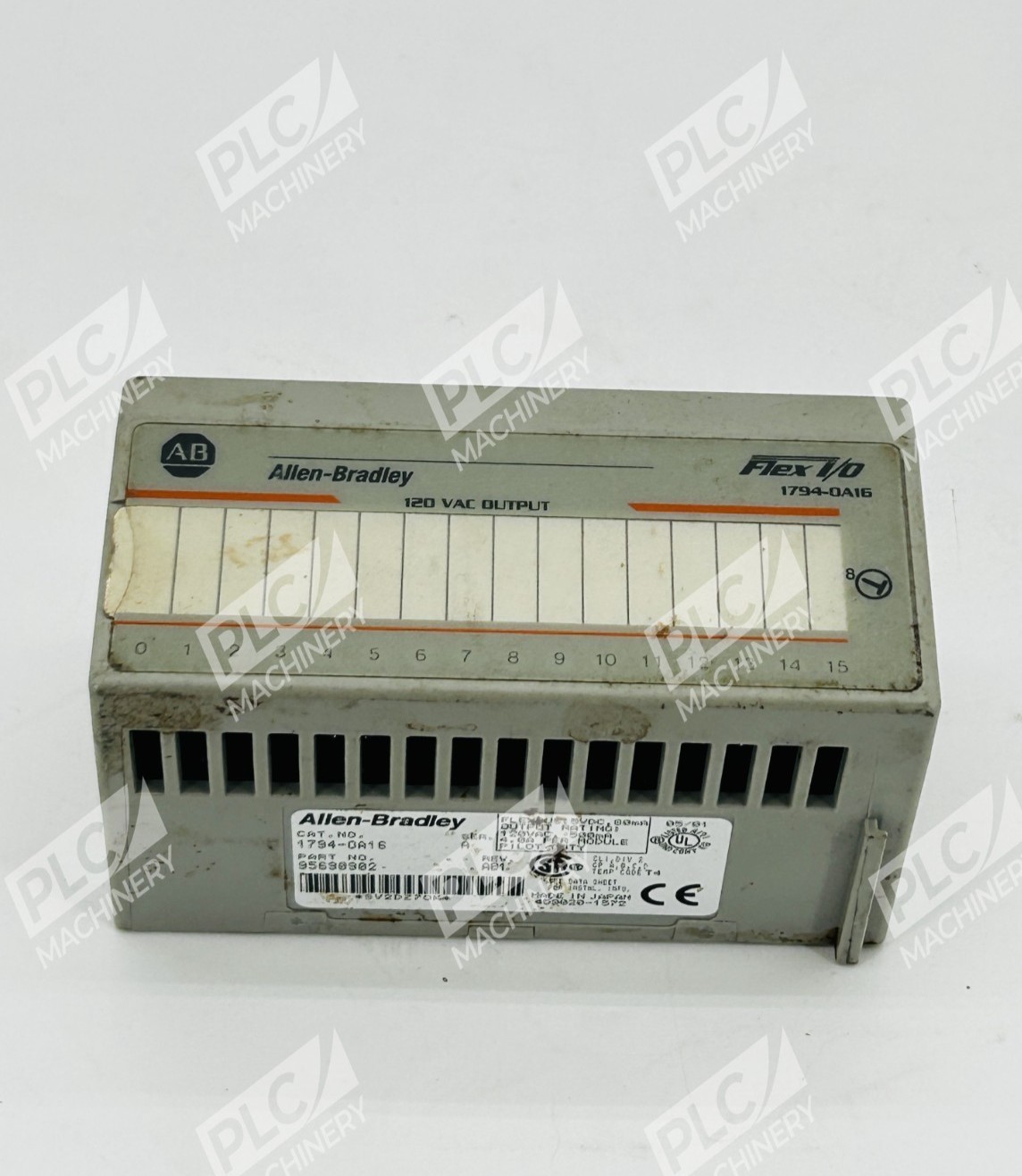 Allen Bradley 1794-OA16 Flex I/O 16 Point Output Module Rev. A01 Ser A