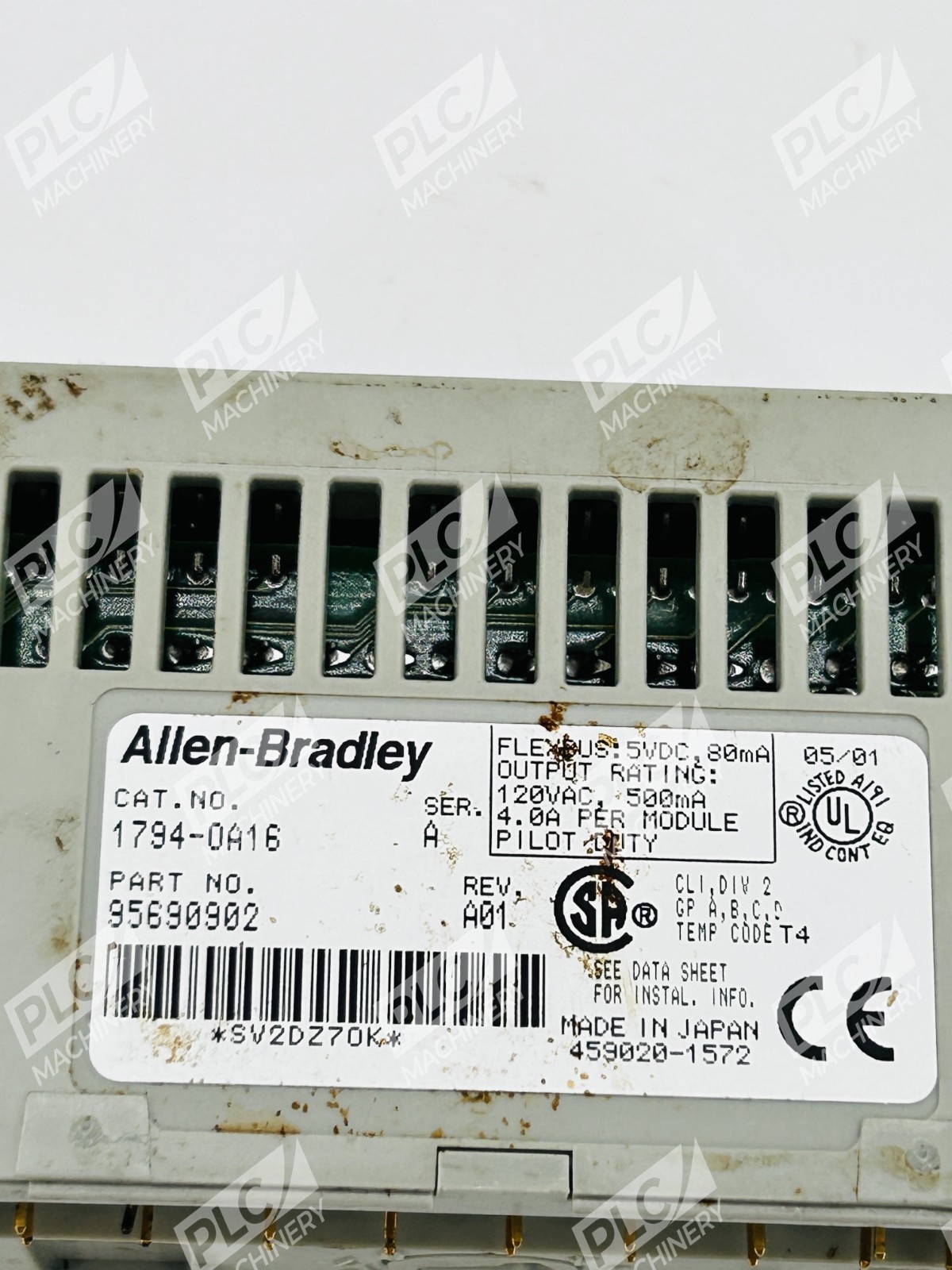 Allen Bradley 1794-OA16 Flex I/O 16 Point Output Module Rev. A01 Ser A - Image 7