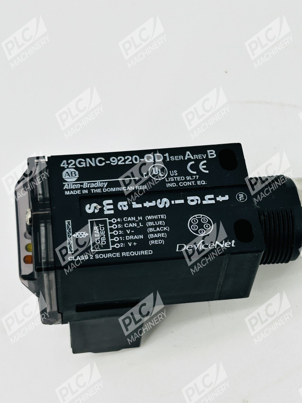 Allen Bradley 42GNC-9220-QD1 Photoelectric Clear Object Sensor Rev B Ser A - Image 5