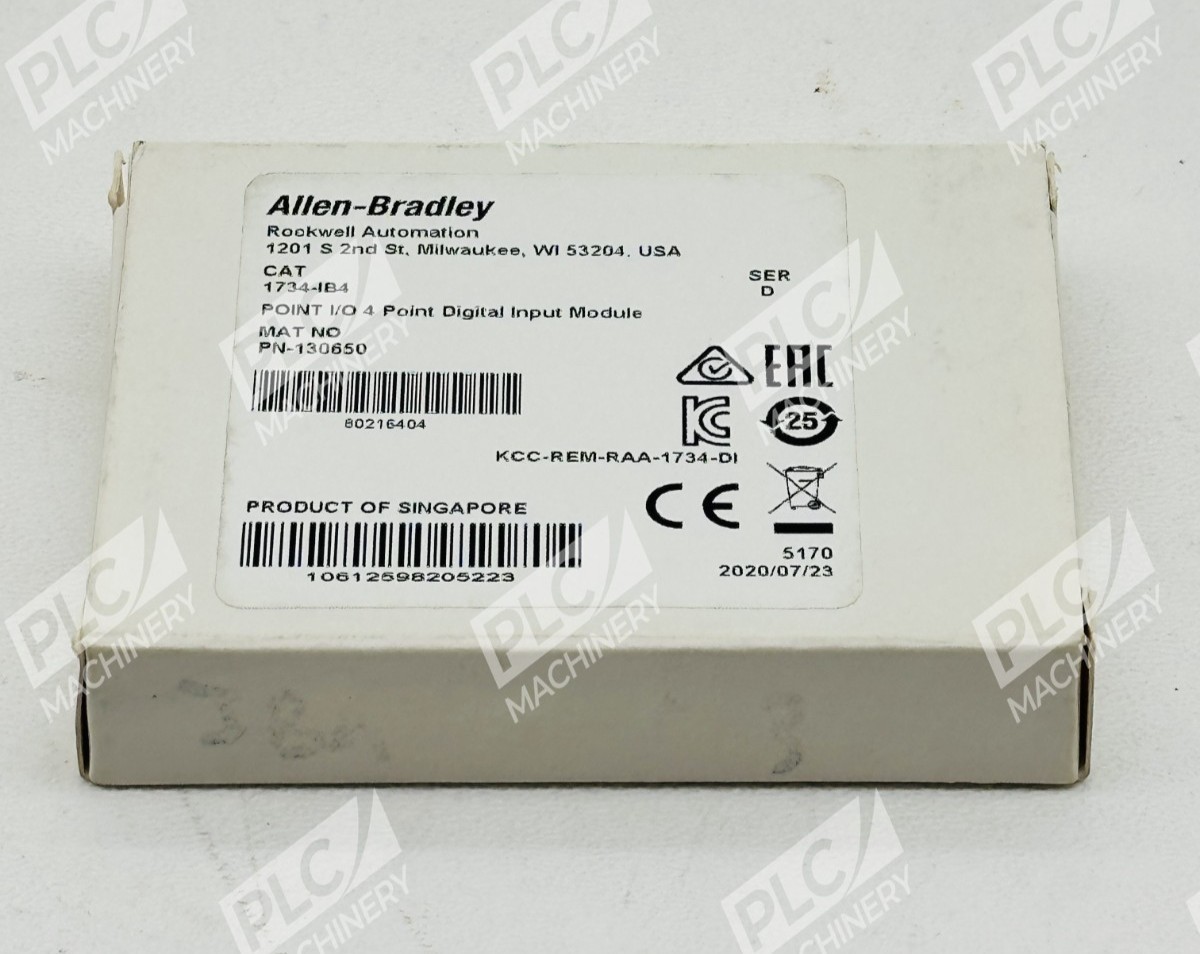 Allen Bradley 1734-IB4 Series D Point I/O 4 Point Digital Input Module