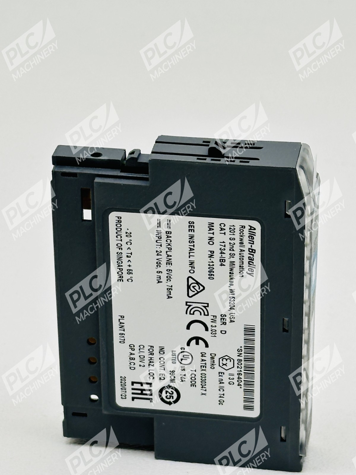 Allen Bradley 1734-IB4 Series D Point I/O 4 Point Digital Input Module - Image 6
