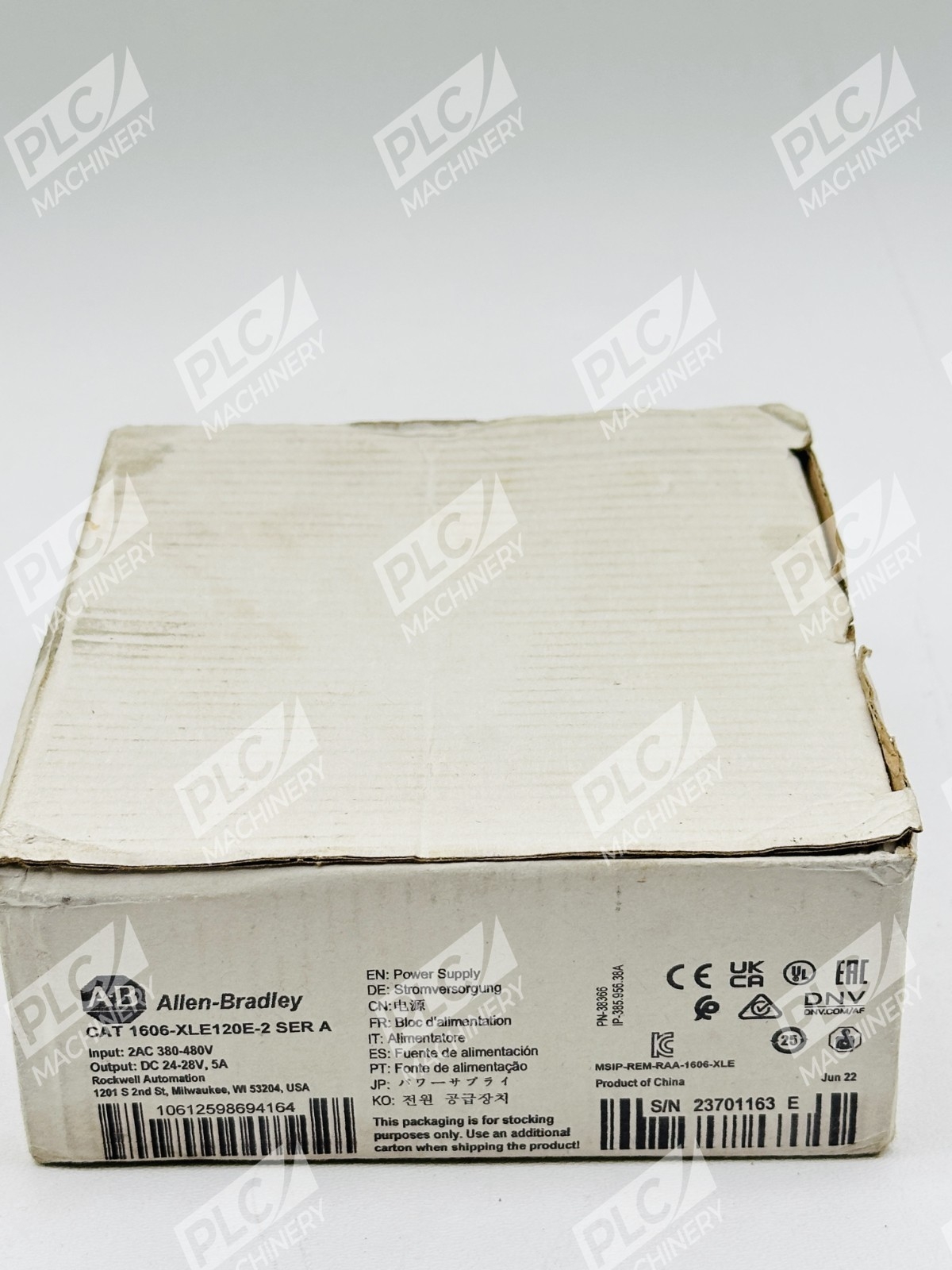Allen Bradley 1606-XLE120E-2 Series A Power Supply - Image 2