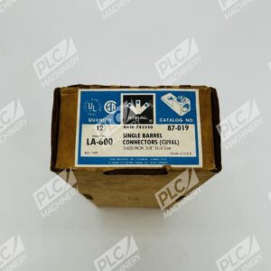 Ideal 87-019 Single Barrel Connector LA-600 Type Box of 5