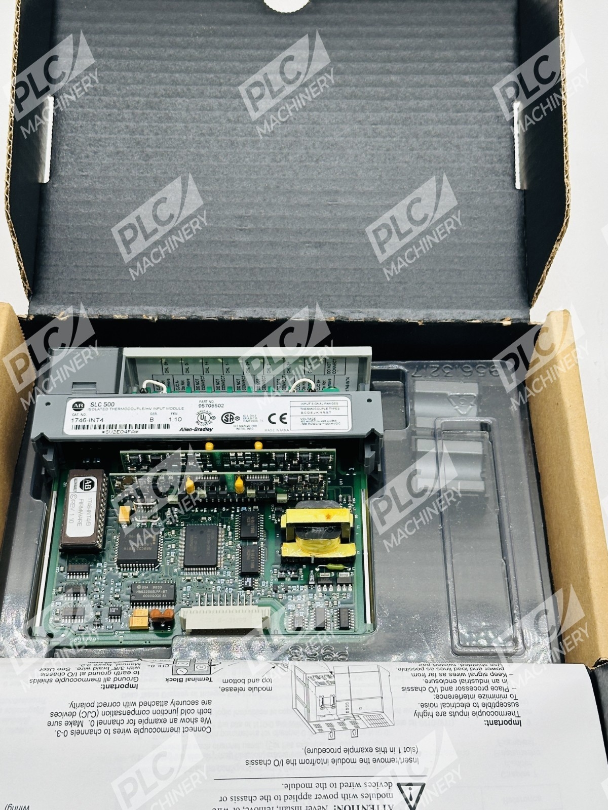 Allen Bradley 1746-INT4 Series B Isolated Thermocouple/mV Input Module - Image 3