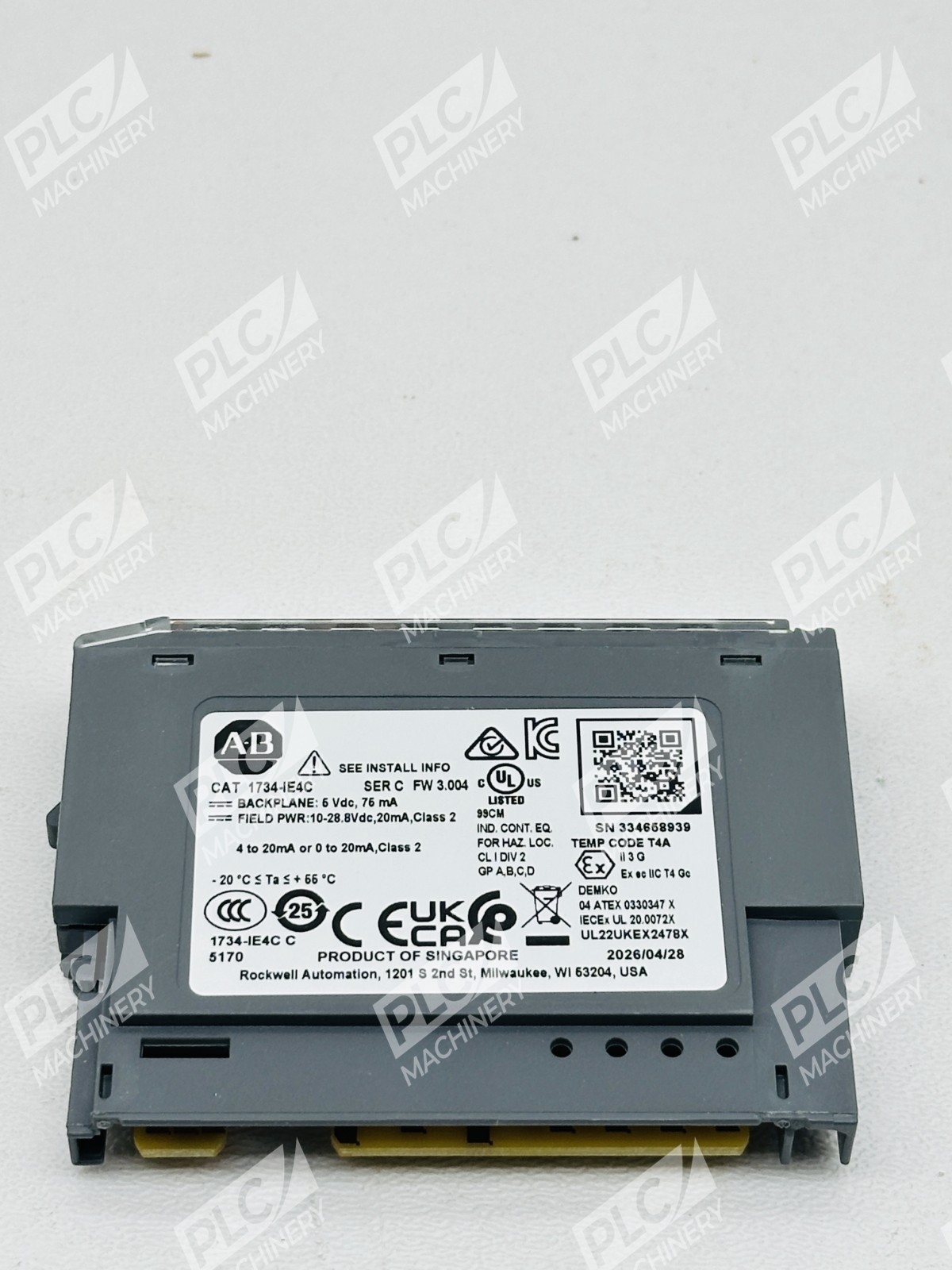 Allen Bradley 1734-IE4C Series C Point I/O 4 Point Analog Input Module - Image 6