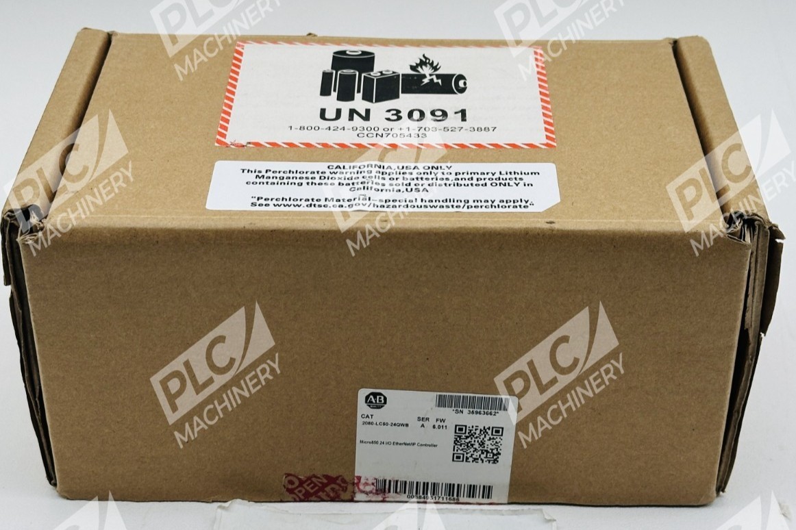 Allen Bradley 2080-LC50-24QWB Series A Micro850 24 I/O EtherNet/IP Controller