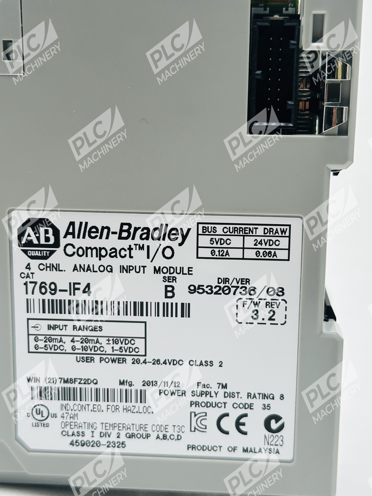 Allen Bradley 1769-IF4 Series B 4 Channel Analog Current/Voltage Input - Image 7