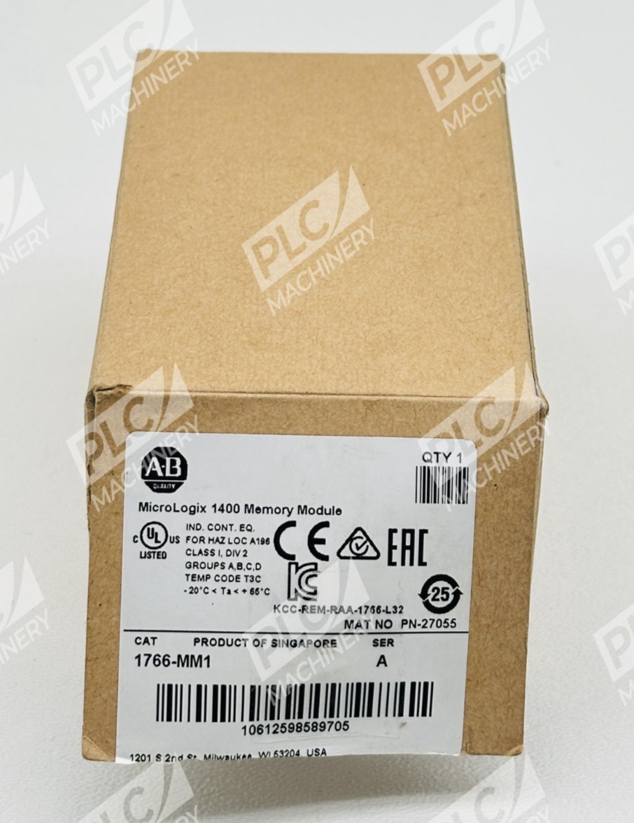 Allen Bradley 1766-MM1 Series A MicroLogix 1400 Memory Module