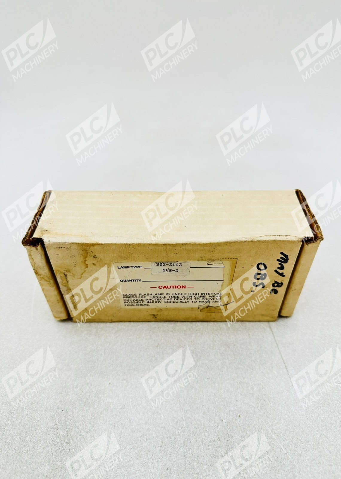 EG&G MVS-2 302-2112 Glass Flashlamp Strobe Bulb