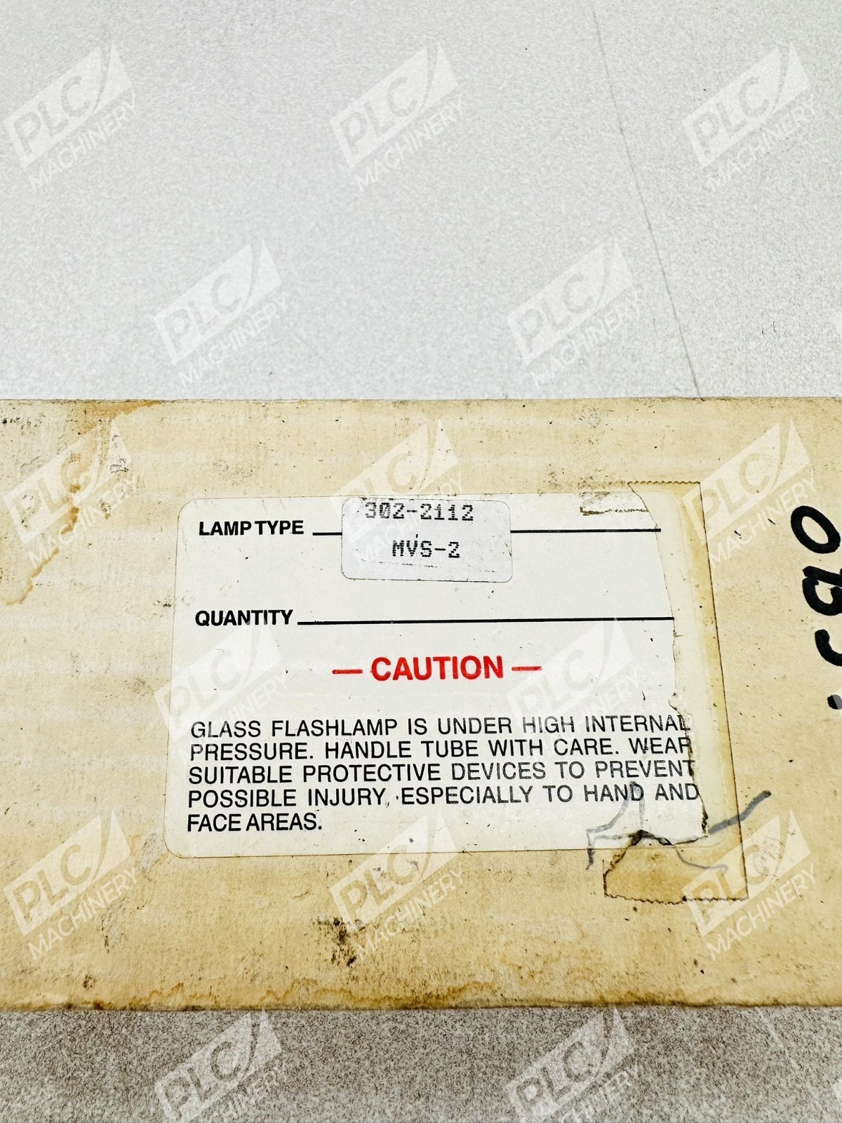 EG&G MVS-2 302-2112 Glass Flashlamp Strobe Bulb - Image 2