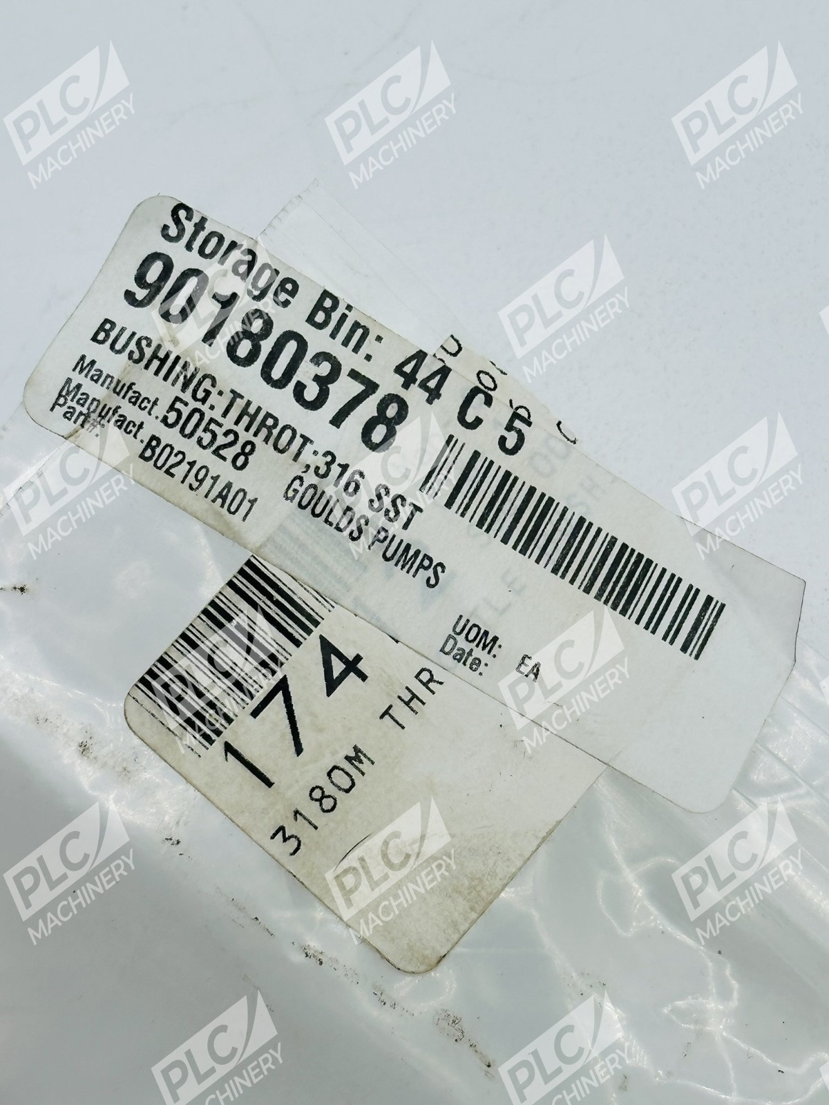 Goulds Pumps B02191A01-3211 Throttle Bushing 3180S 316SS - Image 4