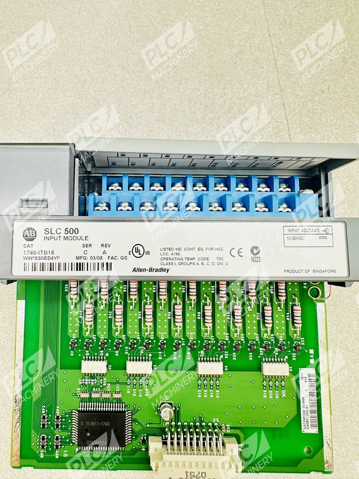 Allen Bradley 1746-ITB16 Series C SLC500 Input Module - Image 3