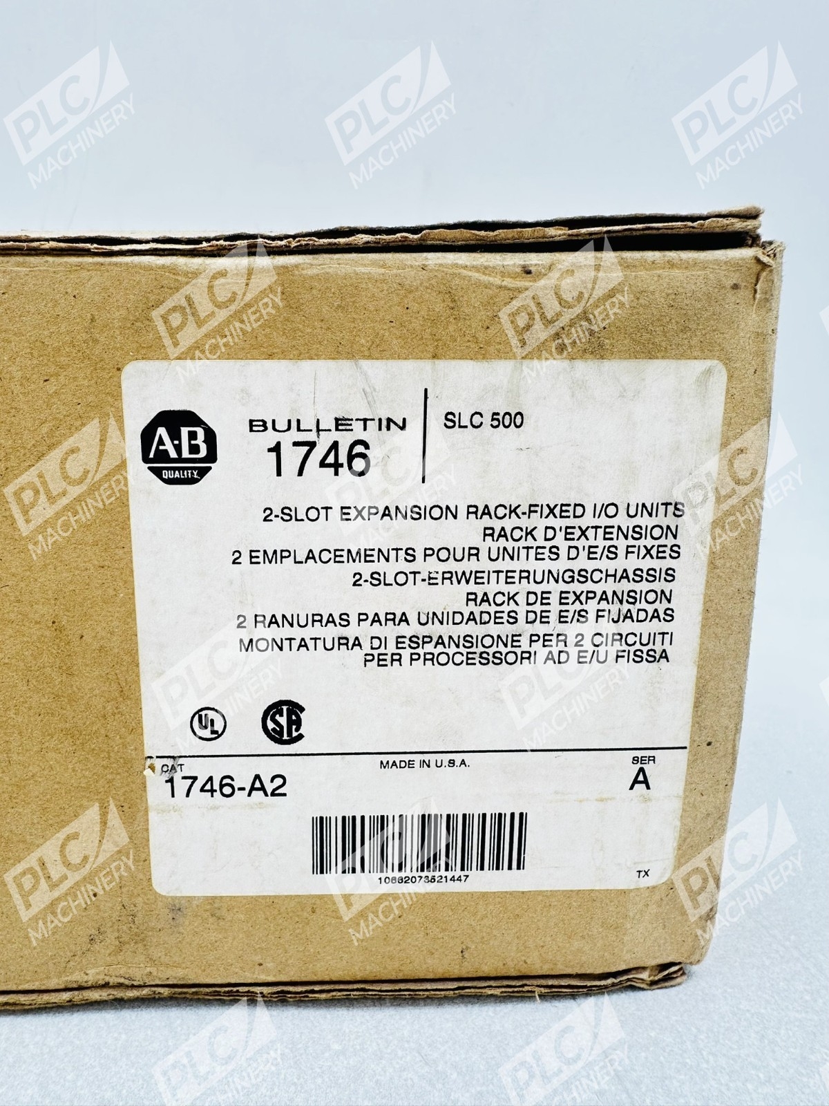 Allen Bradley 1746-A2 Series A 2-Slot Expansion Rack-Fixed I/O Units - Image 2