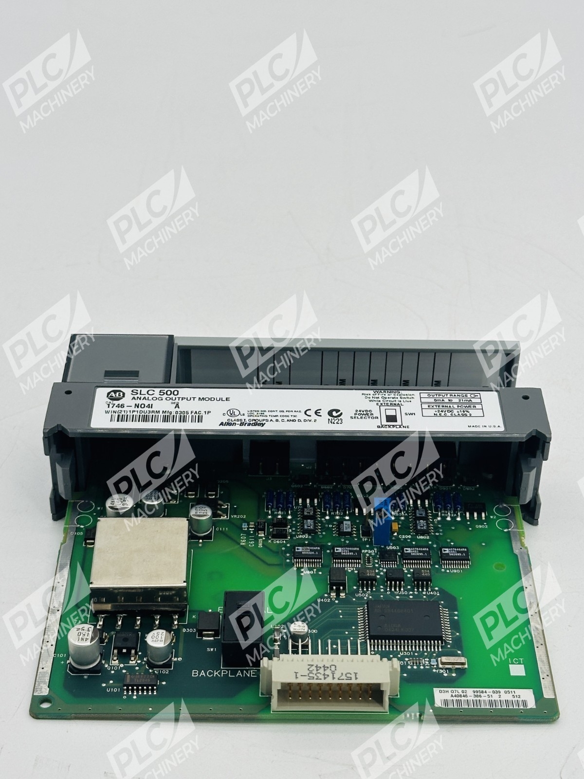 Allen Bradley 1746-NO4I SLC 500 Analog Output Module Ser A