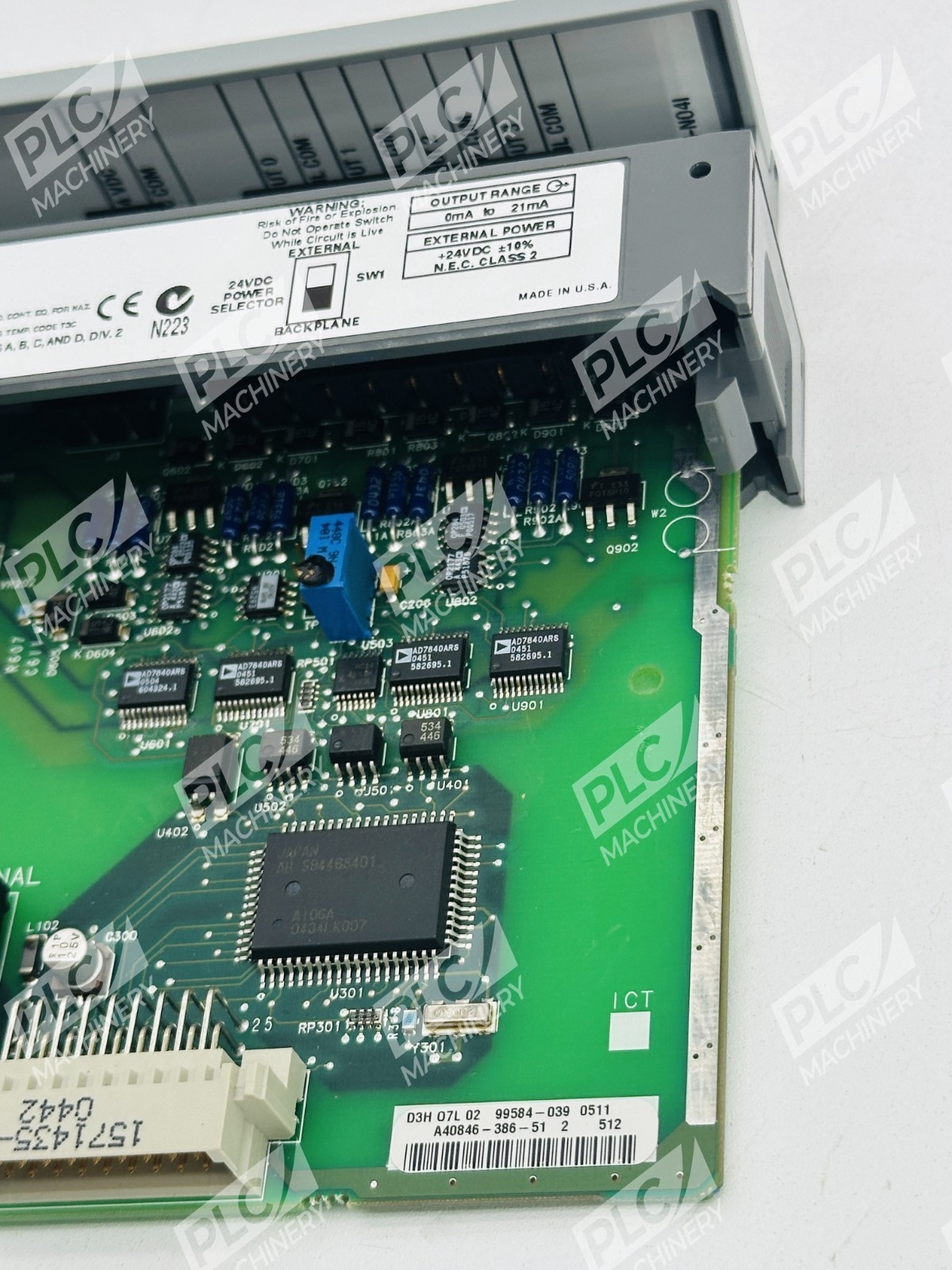 Allen Bradley 1746-NO4I SLC 500 Analog Output Module Ser A - Image 5